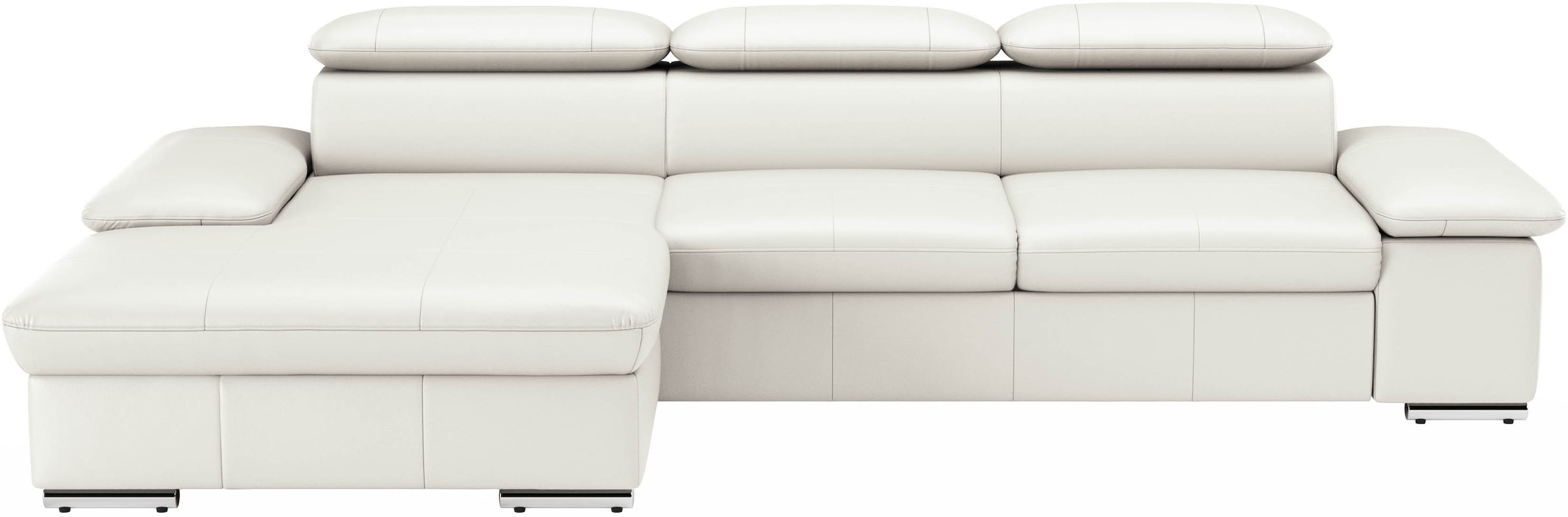 sit&more Ecksofa »Valantine L-Form«, inkl. Kopf- und Armteilverstellung, wahlweise mit Bettfunktion