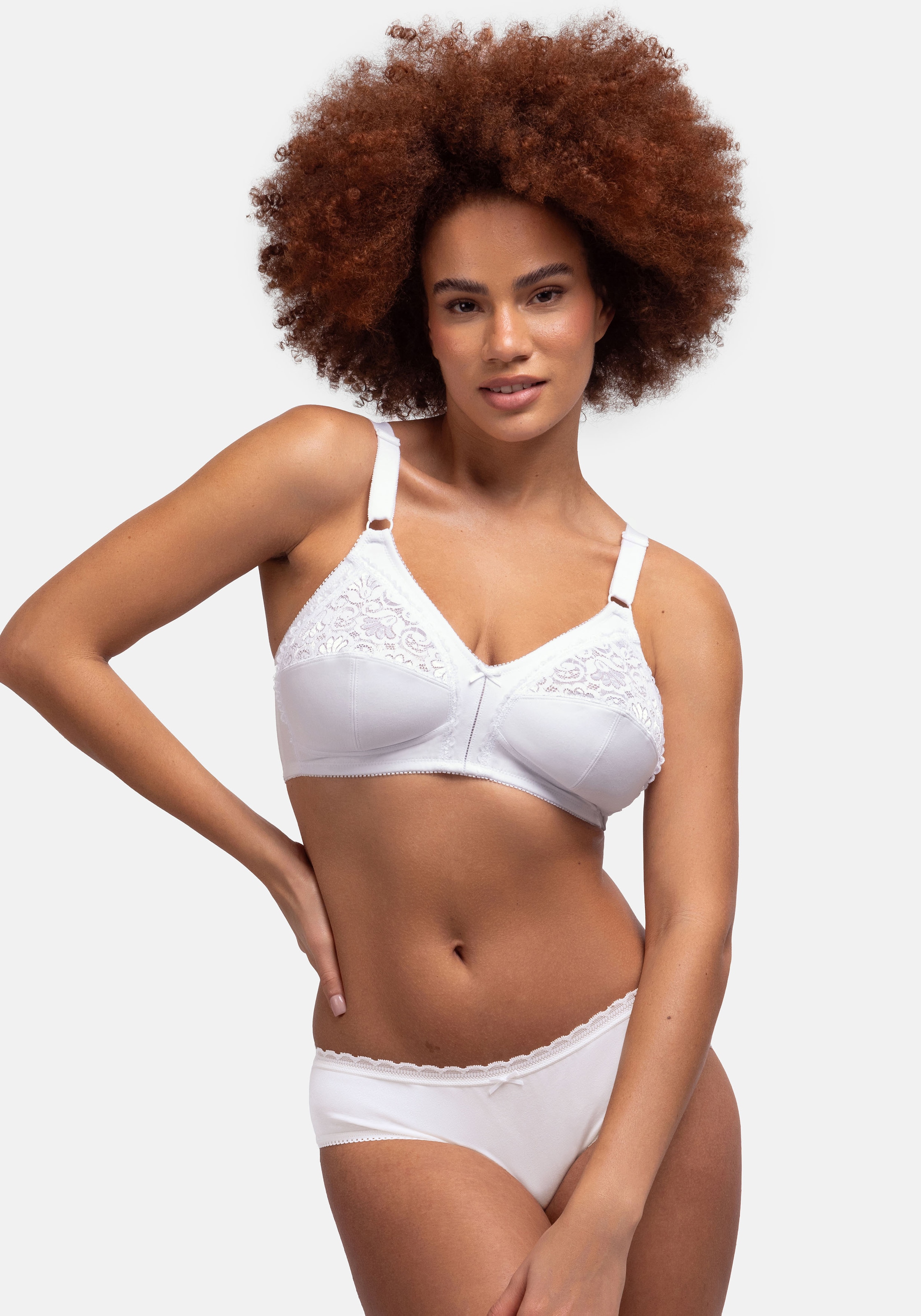 Bralette-BH »MONICA«, mit Spitzeneinsätze an den Cups