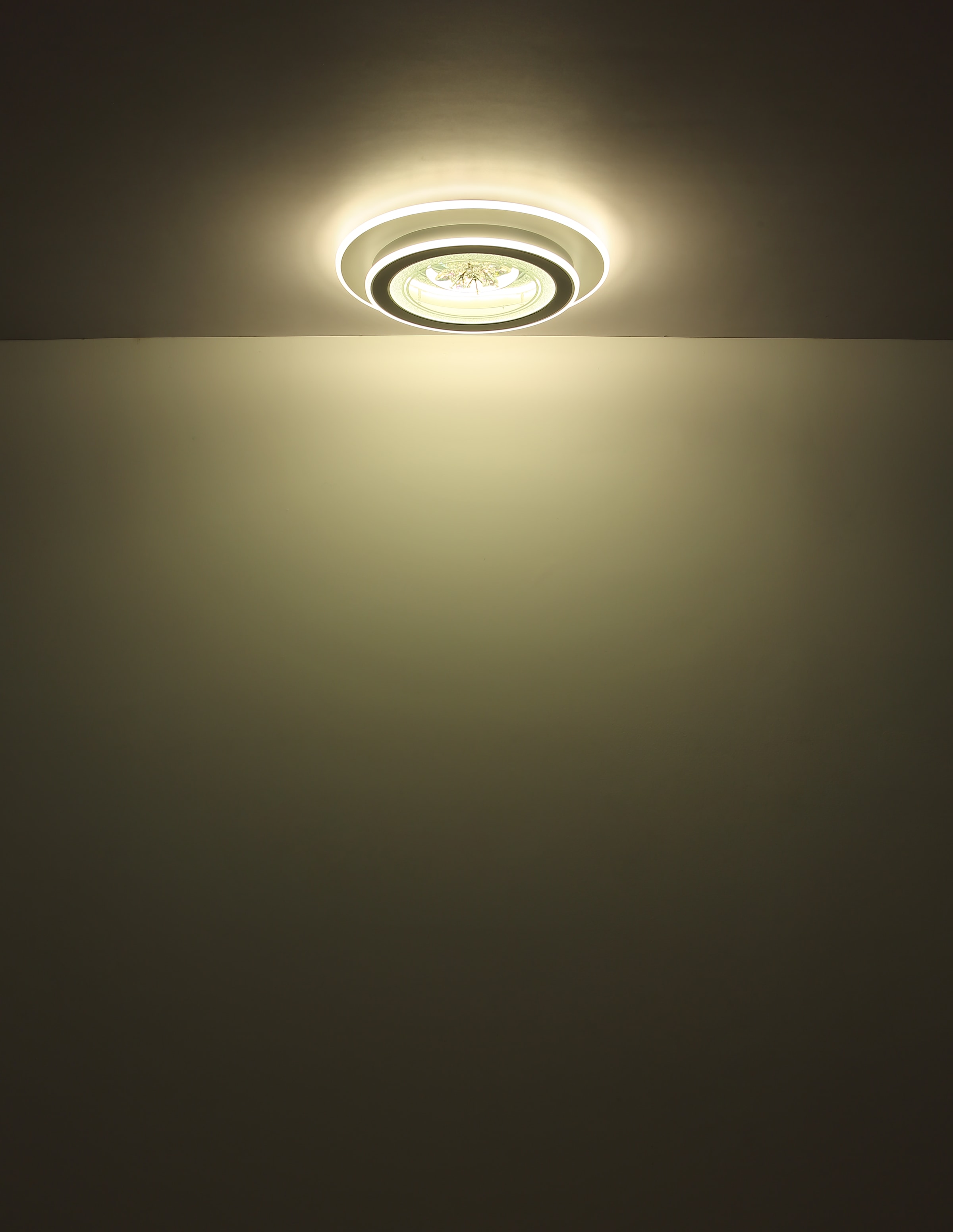 GLOBO LIGHTING LED Deckenleuchte »BLUMA« LED-Modul 1 Stk. Deckenlampe/rund/Wohnzimmer/Schlafzimmer/elegant