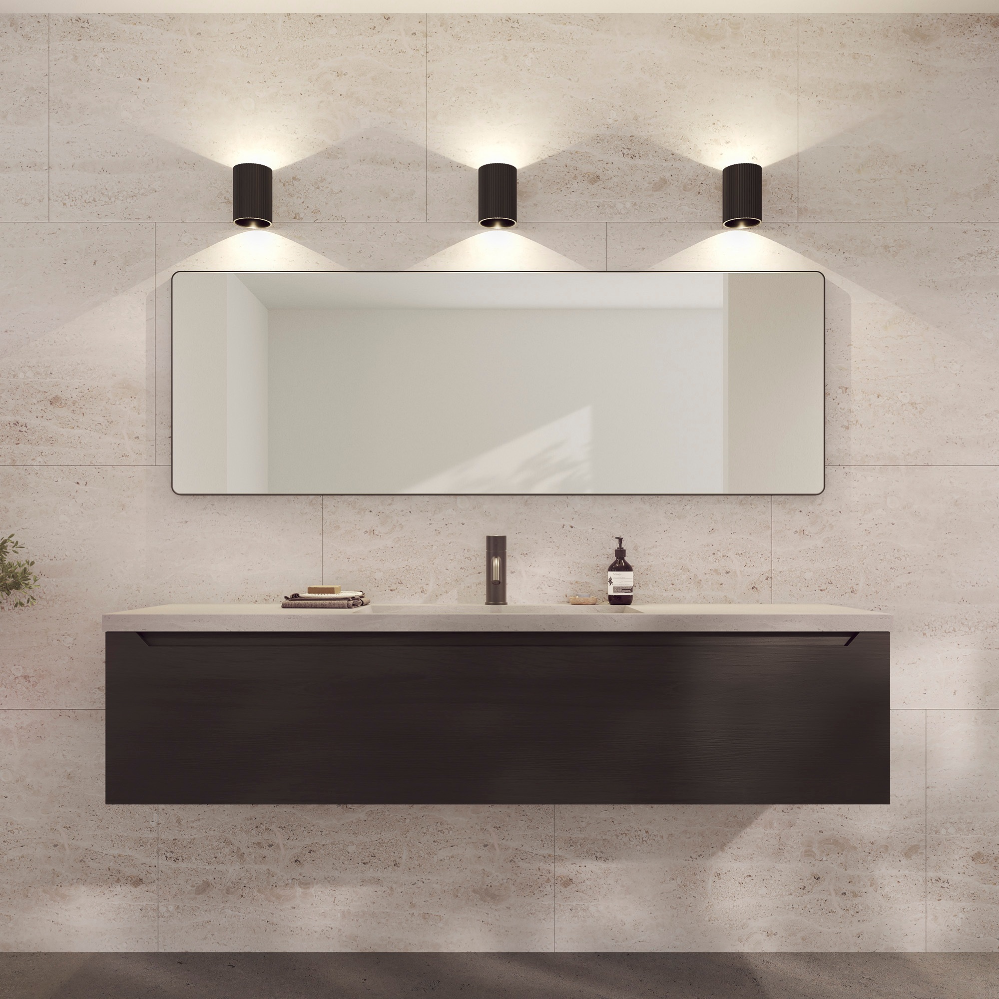 Loevschall Spiegel »Refine, Wandspiegel für alle Raumtypen, Stilvoller Rahmen,«, Spiegel für Schlafzimmer, Wohnzimmer, Garderobe, Flur und Badezimmer