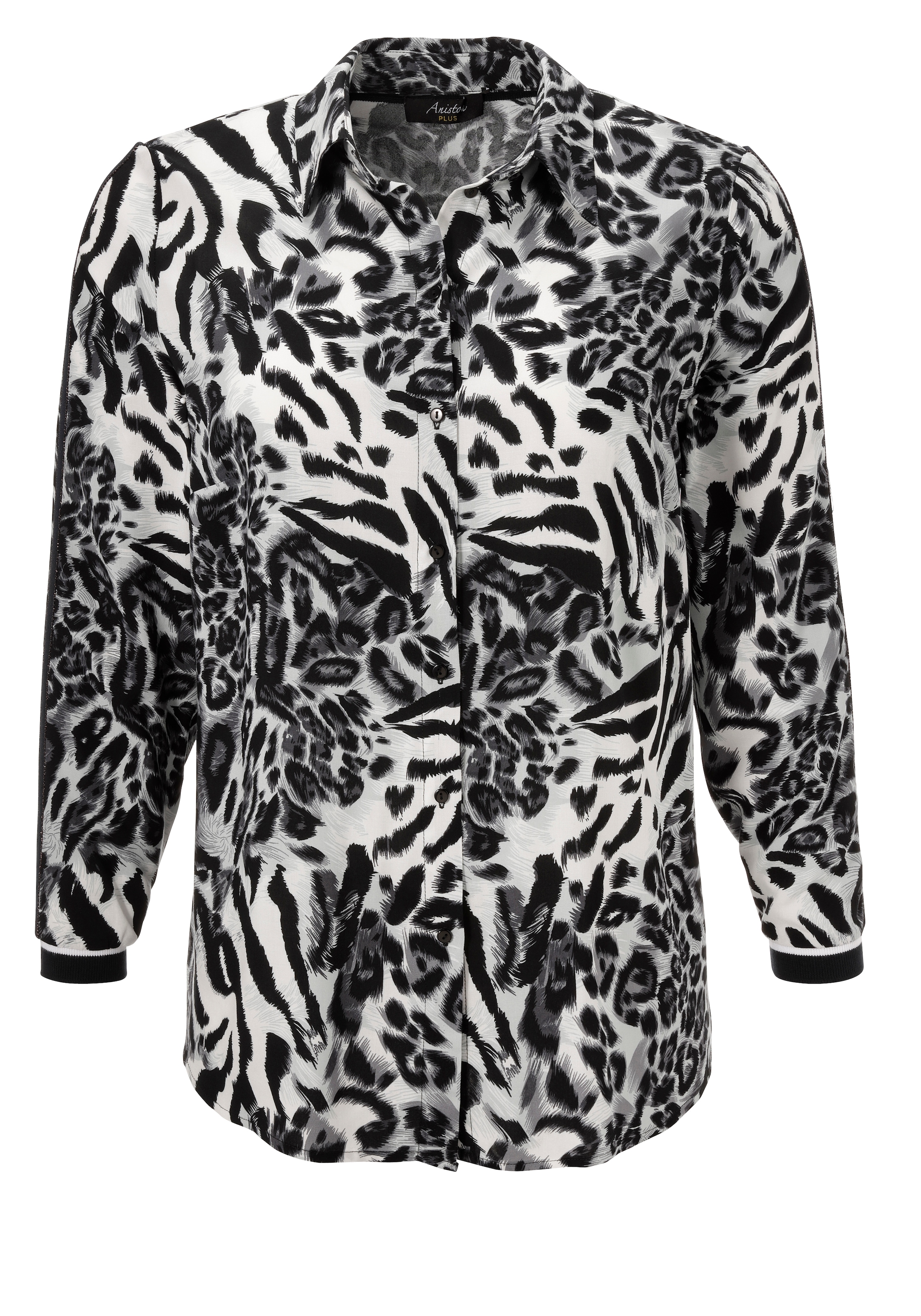 Aniston PLUS Hemdbluse, in trendigen Animal Dessin - NEUE KOLLEKTION