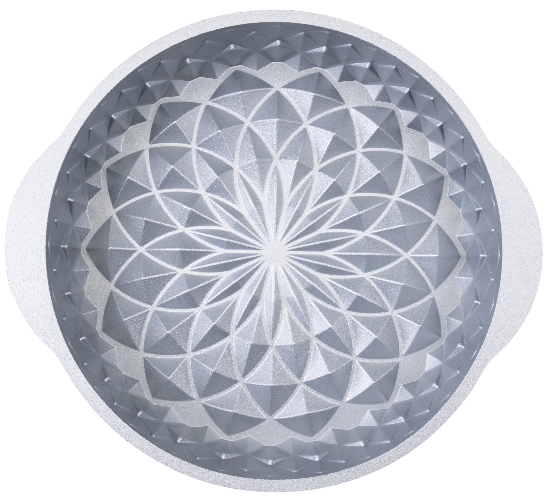 Dr. Oetker Backform »Mandala«, (1 St.), Rundform Mandala – Gugelhupfform, Backform aus Aluminiumguss, +230 °C