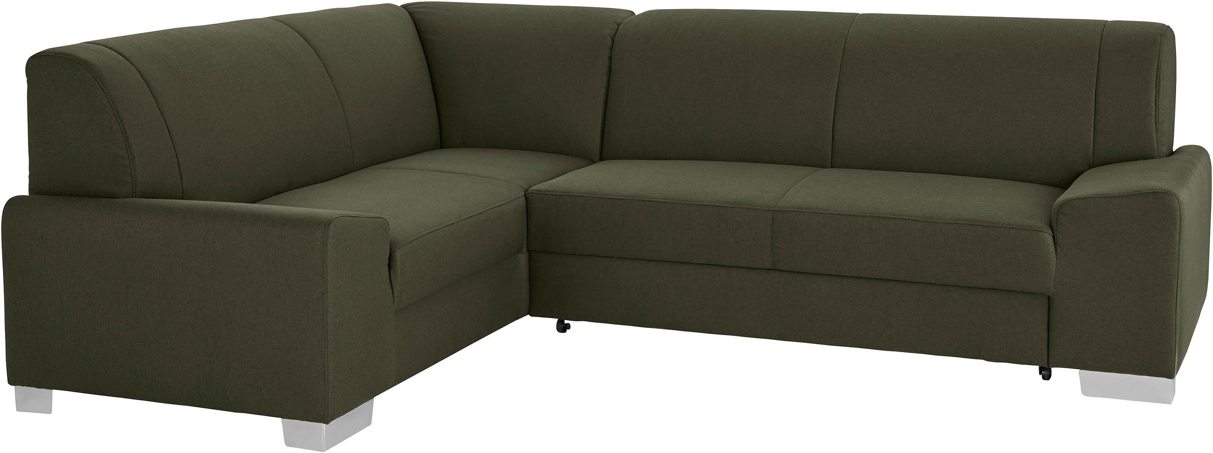 DOMO collection Ecksofa »Anzio in kubischer Formensprache, flache Armlehnen günstig online kaufen
