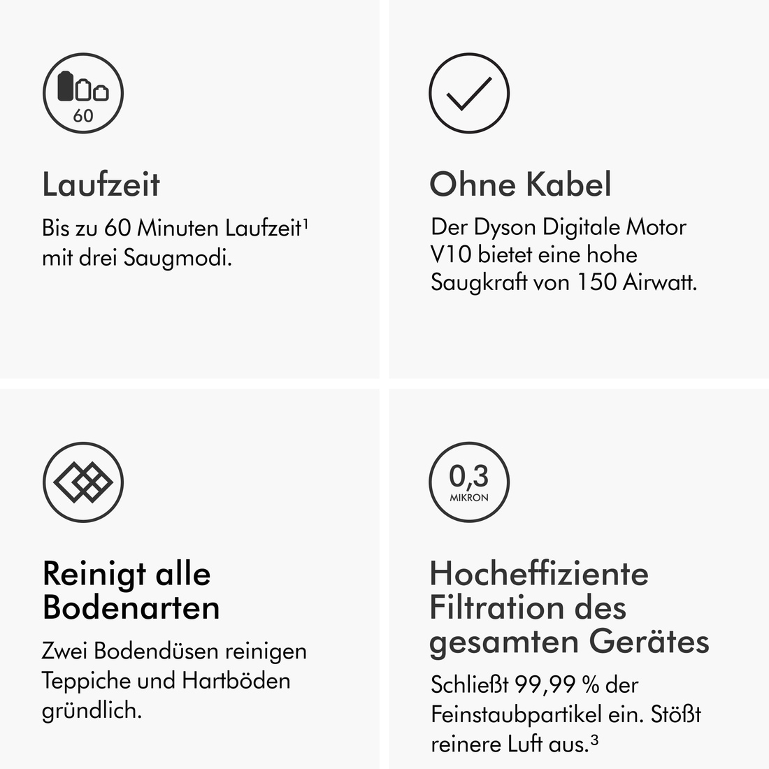 DYSON Akku-Hand-und Stielstaubsauger »V10 Absolute«