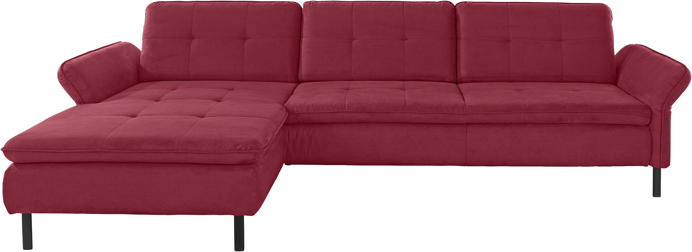 INOSIGN Ecksofa »Birkholm L-Form«, Armlehnverstellung, auch in Easy Clean Bezug - mit Wasser zu reinigen