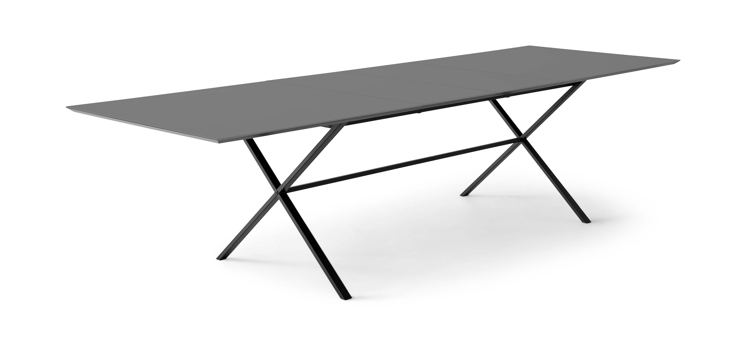 gekreuztes »Meza Furniture Hammel Metallgestell by Raten Hammel«, Tischplatte kaufen Esstisch rechteckige auf MDF,