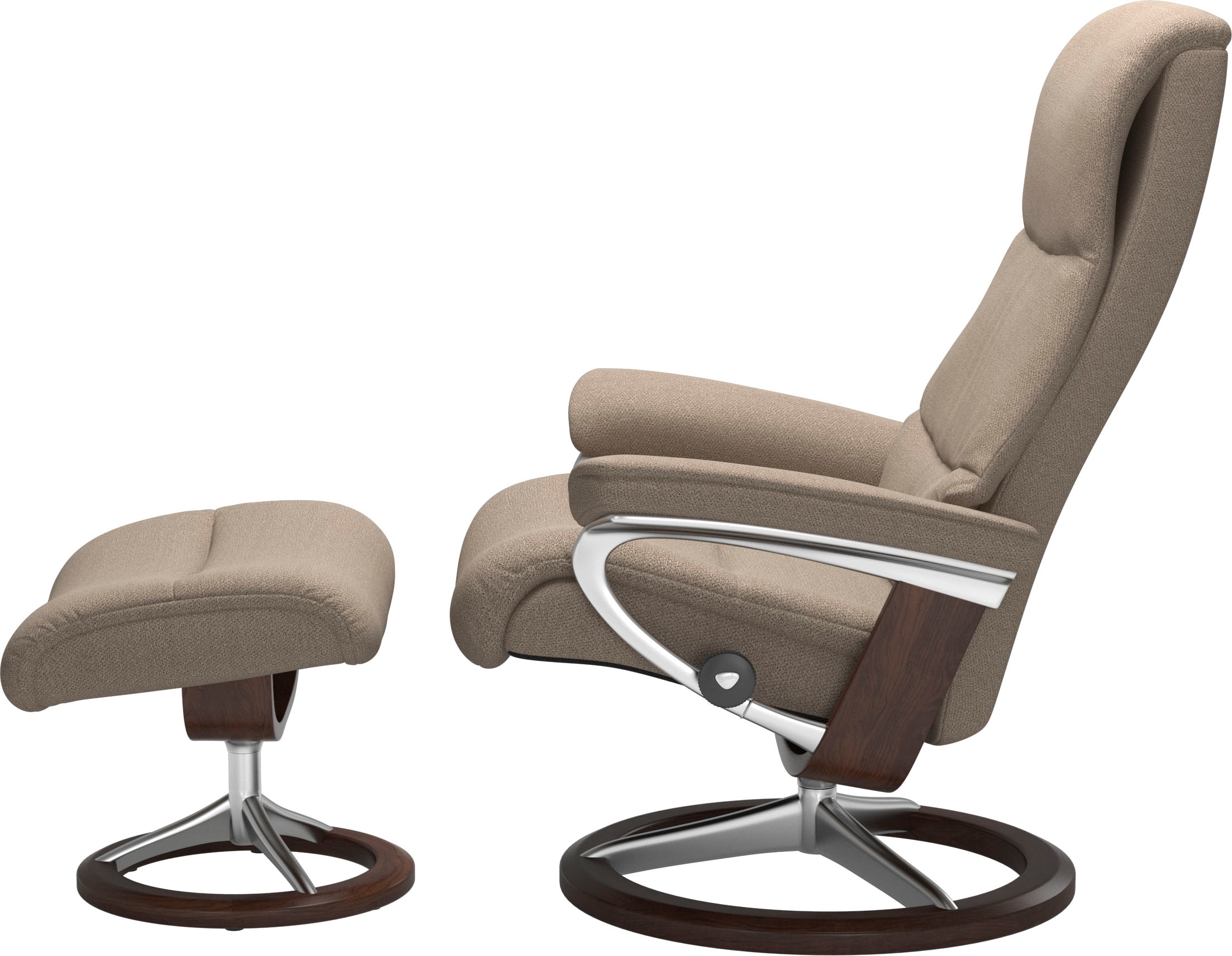 Stressless® Relaxsessel »View«, mit Signature Base, Größe M,Gestell Braun