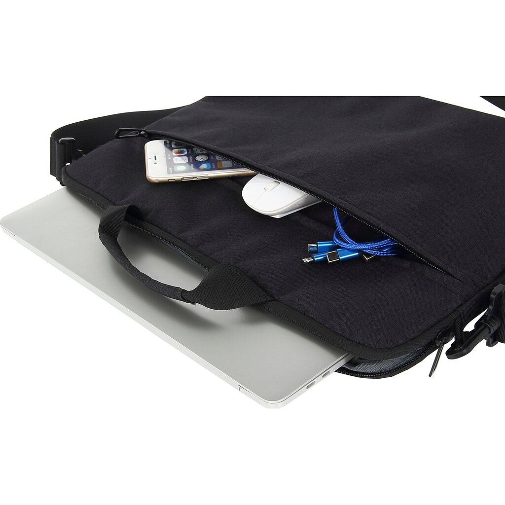 Hanseatic Laptoptasche »Laptop Tasche für Notebooks bis 17,3 Zoll«, Business Computertasche, Umhängetasche, Schultertasche, Notebooktasche