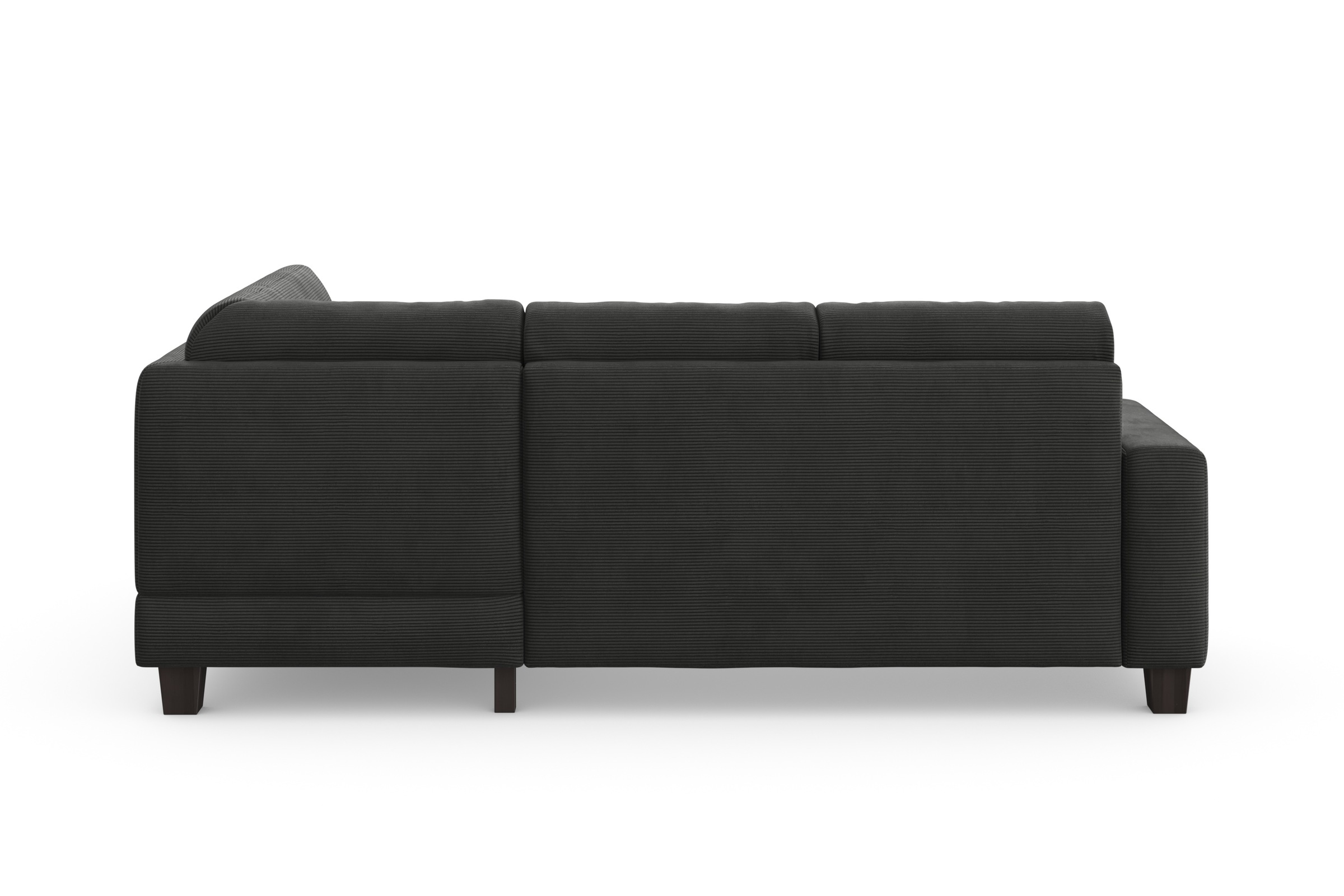 Home affaire Ecksofa »Summer L-Form«, mit Ottomane, mit oder ohne Bettfunktion und Bettkasten, Cord-Bezug