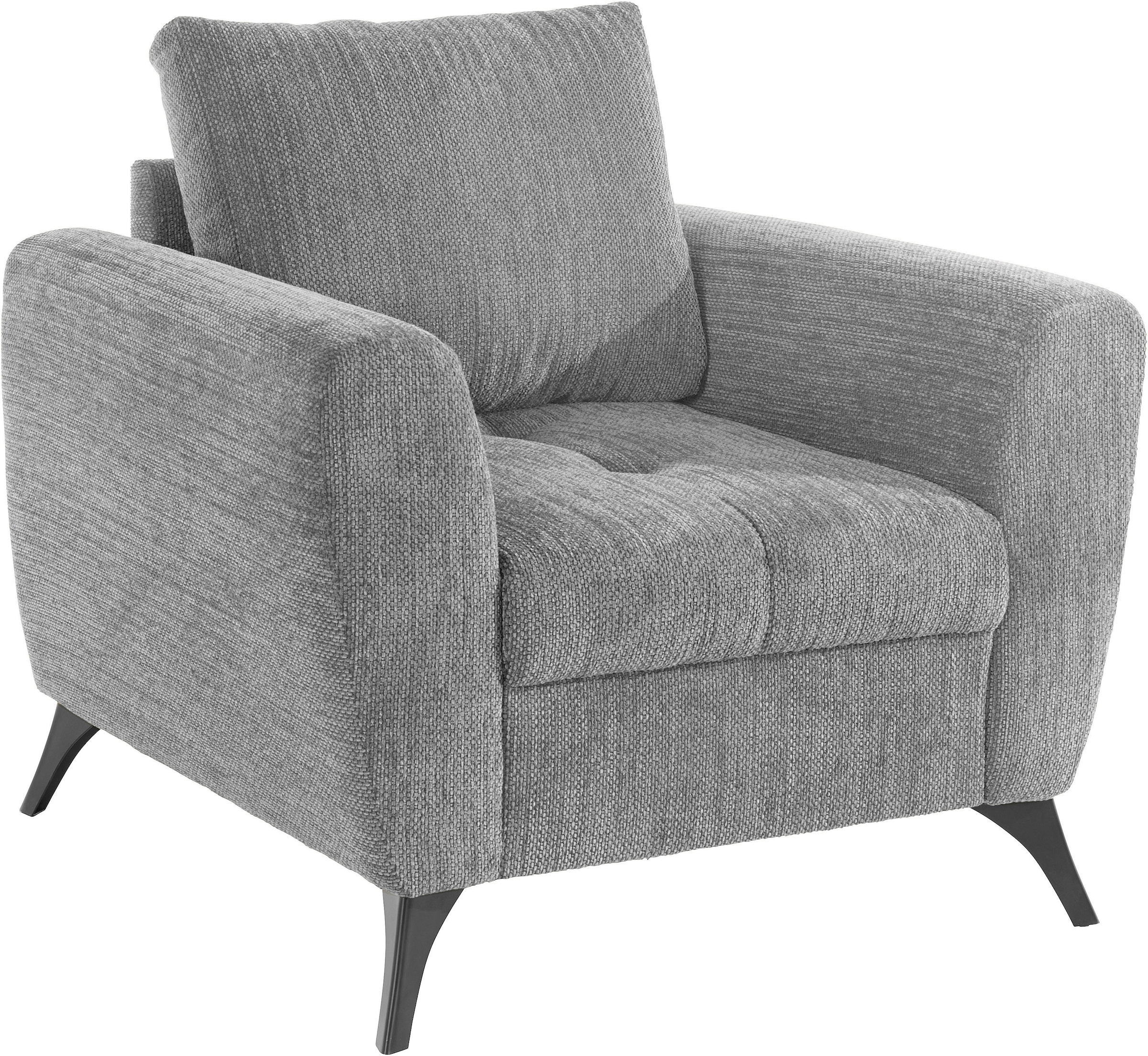 INOSIGN Sessel kaufen 140kg Belastbarkeit bis clean-Bezug »Lörby«, mit pro Sitzplatz, Aqua auch online