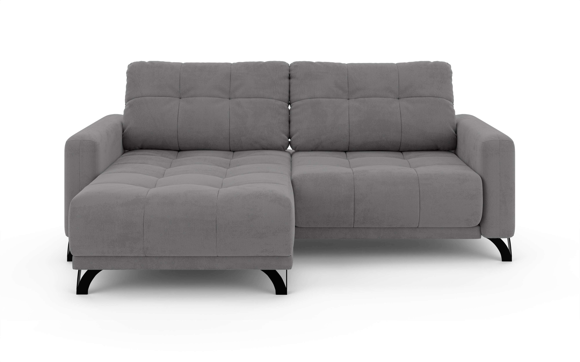 INOSIGN Ecksofa »FAIRVIEW mit verstellbaren Rückenlehne, Maße B/T/H: 234/174/93 cm«, L-Form mit Wellenunterfederung, Recamiere beidseitig montierbar