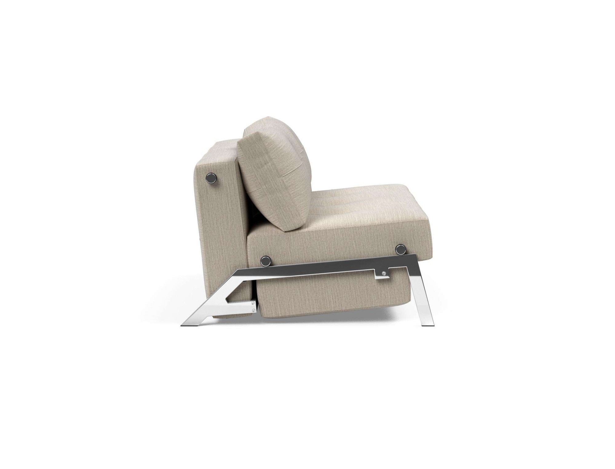INNOVATION LIVING ™ Schlafsofa »Cubed Klappsofa, hochwertige Schlaffunktion, Design und extra Komfort«, Frontauszug, sehr platzsparend, abgewinkelt Sitzen, waagerecht liegen