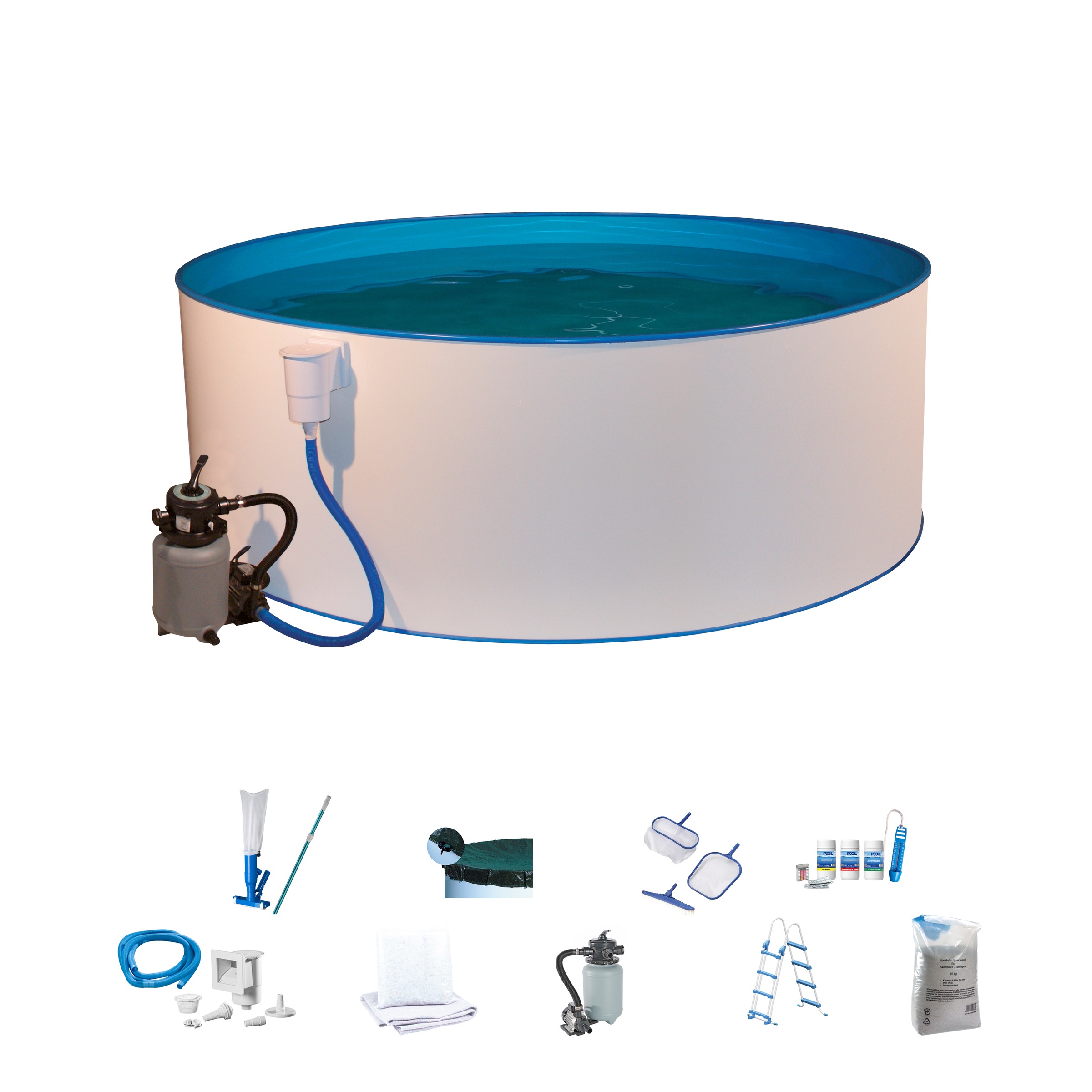 MyPool Rundpool, (Set, 10 tlg.), ØxH: 400x120 cm kaufen