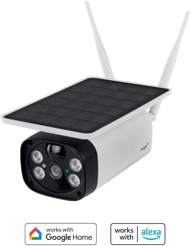 Omajin by Netatmo Überwachungskamera »Solar OMA-OSC-01-EU Solar mit Akku«, Außenbereich
