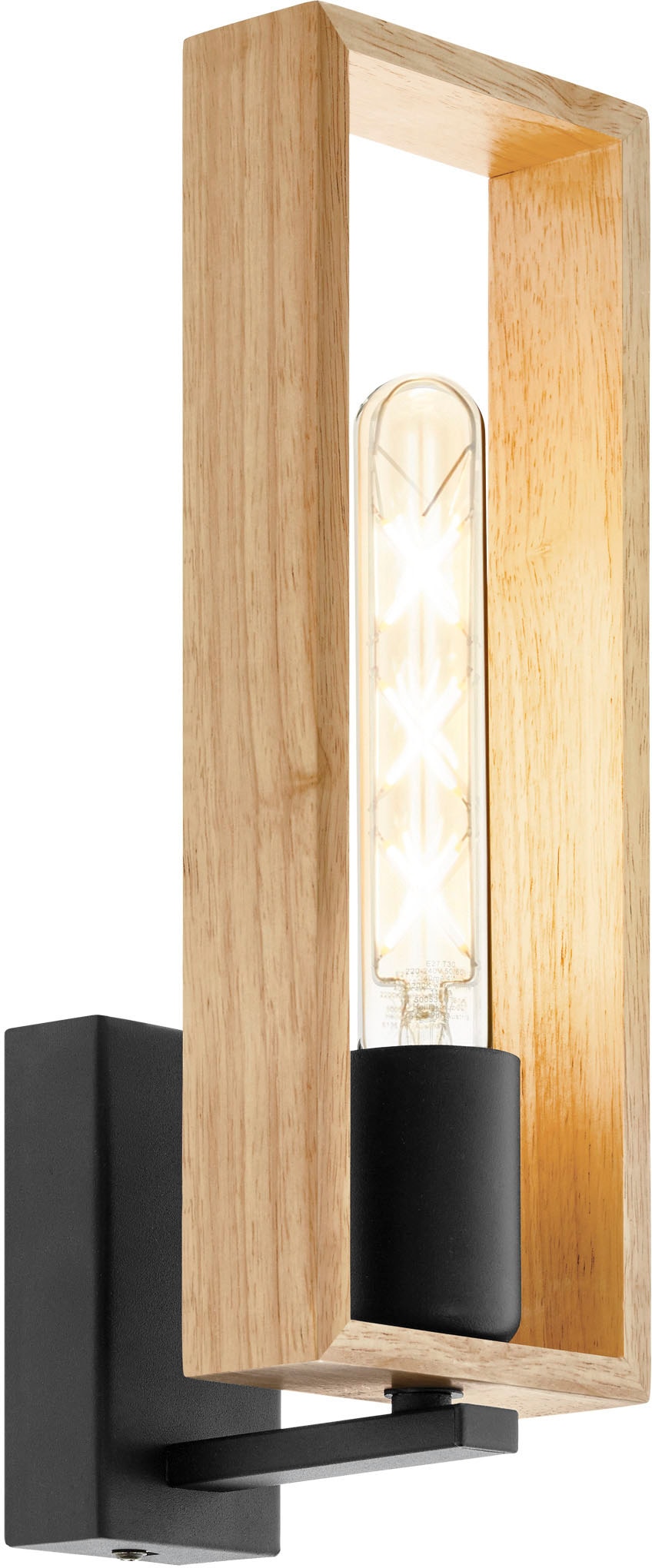 EGLO Wandleuchte Vintage Lampe, E27 1 Design, online Wandleuchte kaufen flammig-flammig, im Retro »LITTLETON«, Fassung Industrial