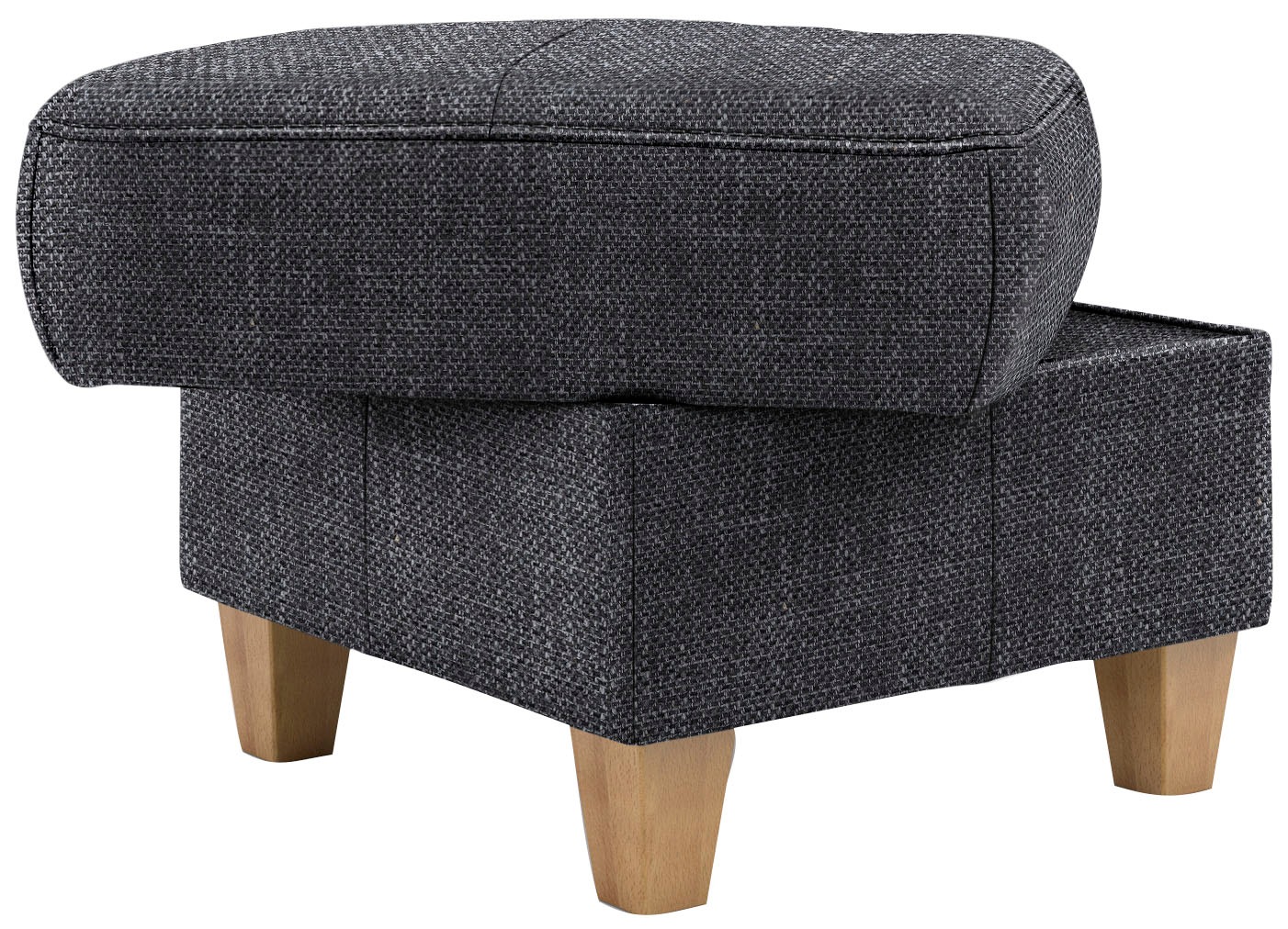 Home affaire Polsterhocker »Palmera, B: 58 cm«, mit Stauraum, Federkern