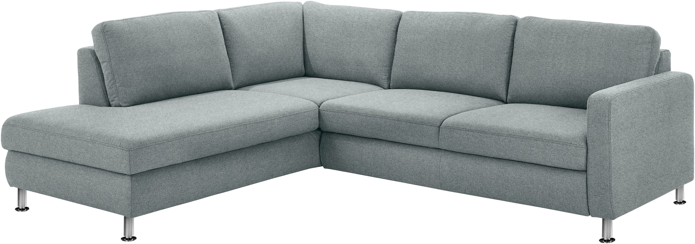 Die PlanBar Ecksofa "MP-IN19027 L-Form", wahlweise mit Bettfunktion, mit Ka günstig online kaufen