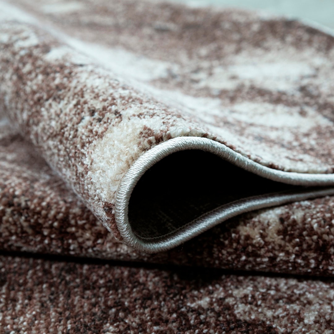 my home Teppich »Sonnenhang«, rechteckig, 9 mm Höhe, mit besonders weichem Flor, Kurzflor, modernes Marmor Design
