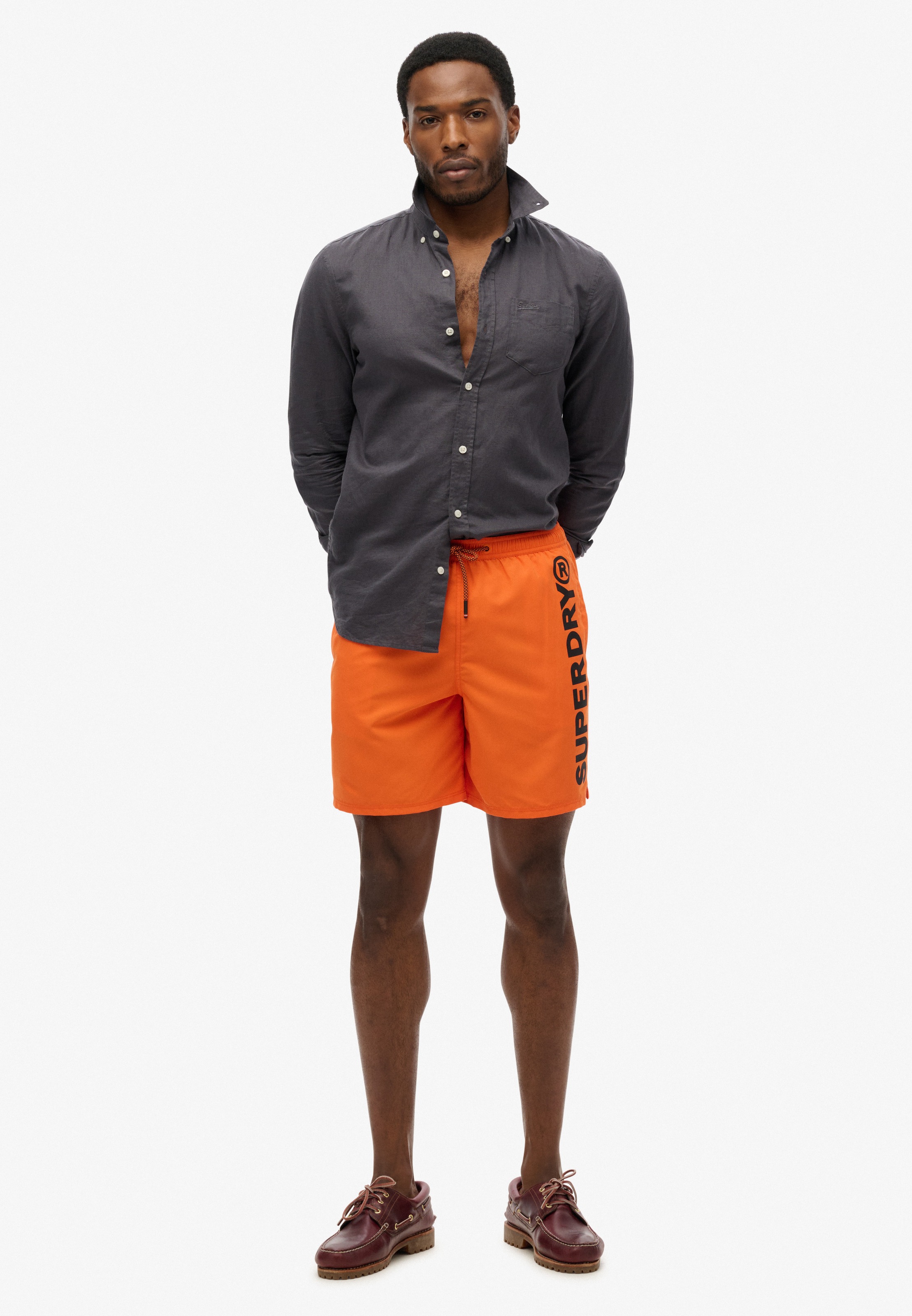 Superdry Badeshorts »SPORT GRAPHIC 17 SWIM SHORT«