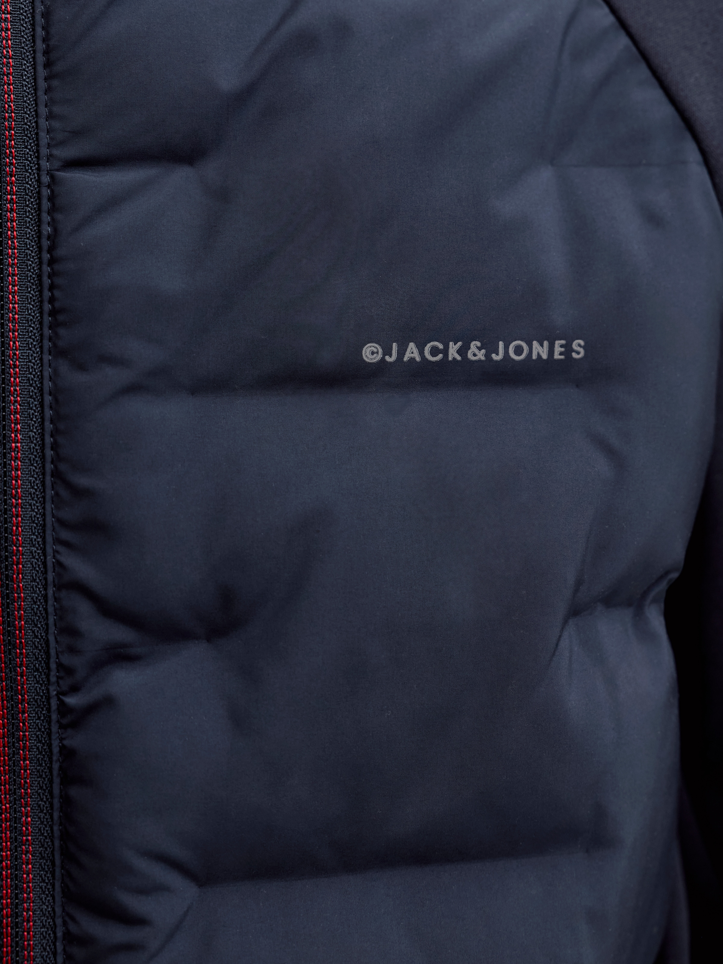 Jack & Jones Junior Steppjacke »JJEPERFECT HYBRID JACKET NOOS JNR« mit Kapuze Polyester, regular fit