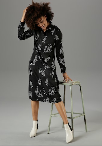 Aniston CASUAL Blusenkleid, mit extravagantem Druck kaufen
