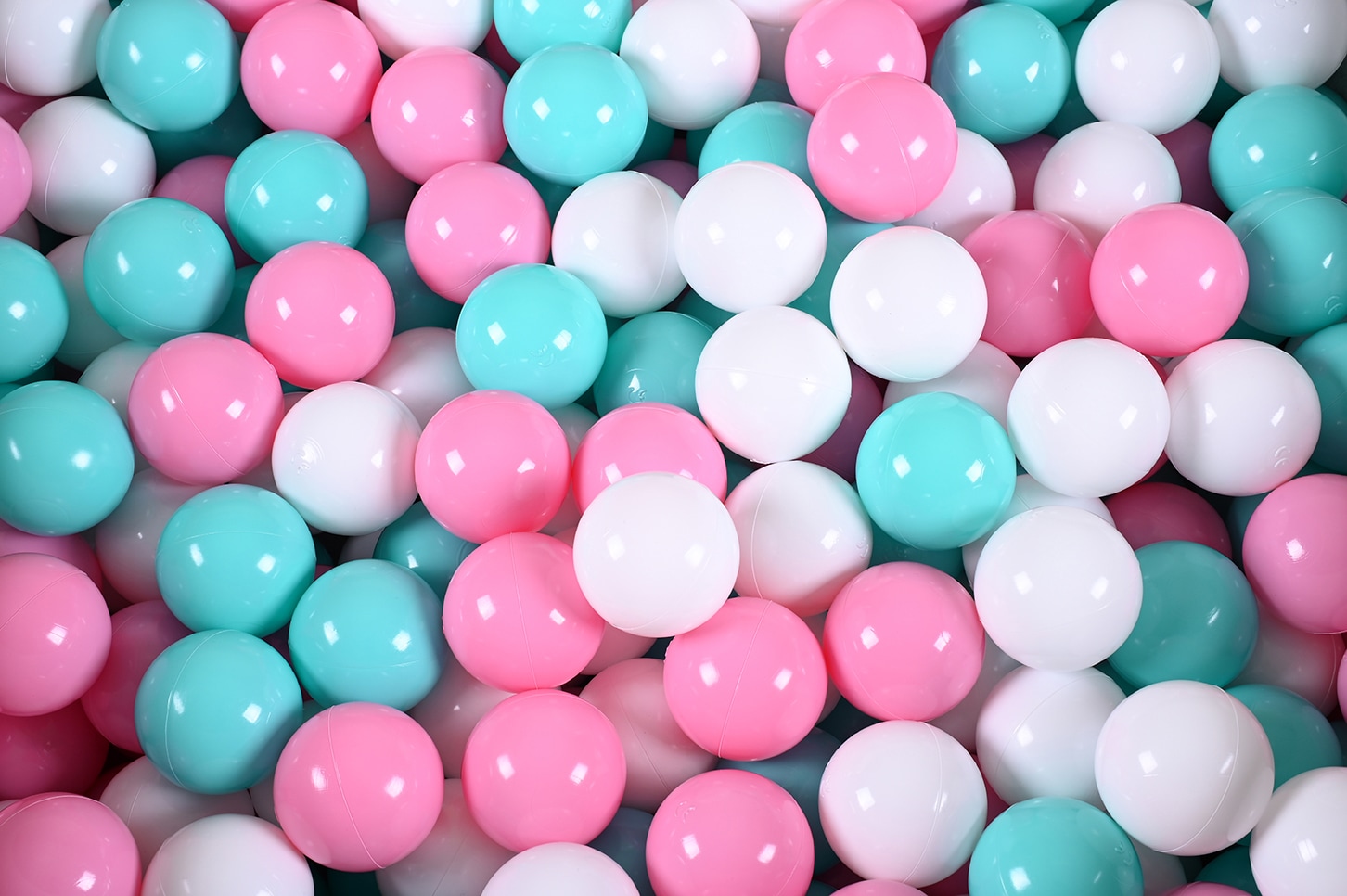 Knorrtoys® Bällebad »Soft, Geo Grey«, mit 300 Bällen rose/creme/lightblue; Made in Germany