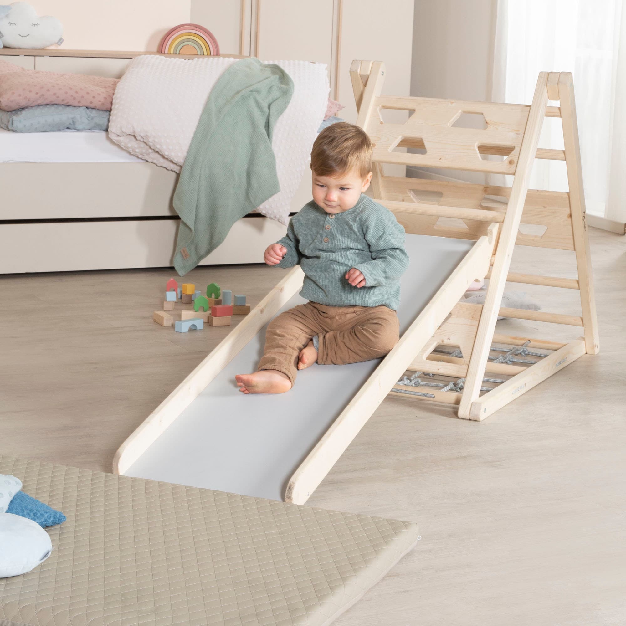 roba® Rutsche »Rutschbrett für roba Kletterdreieck«, für roba Kletterdreieck und Spielturm