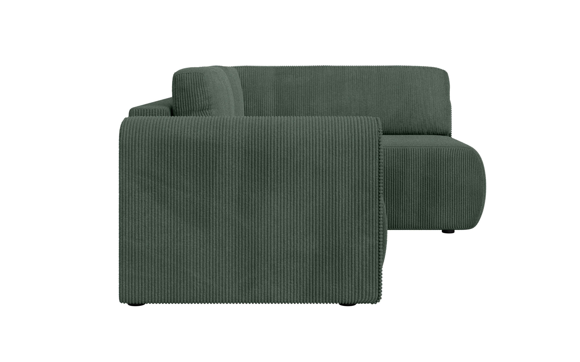 INOSIGN Ecksofa »Zacharia wahlweise Schlafsofa mit Bettkasten, B/T/H 250/166/86 cm«, L-Form mit Wellenunterfederung, Ottomane rechts oder links bestellbar