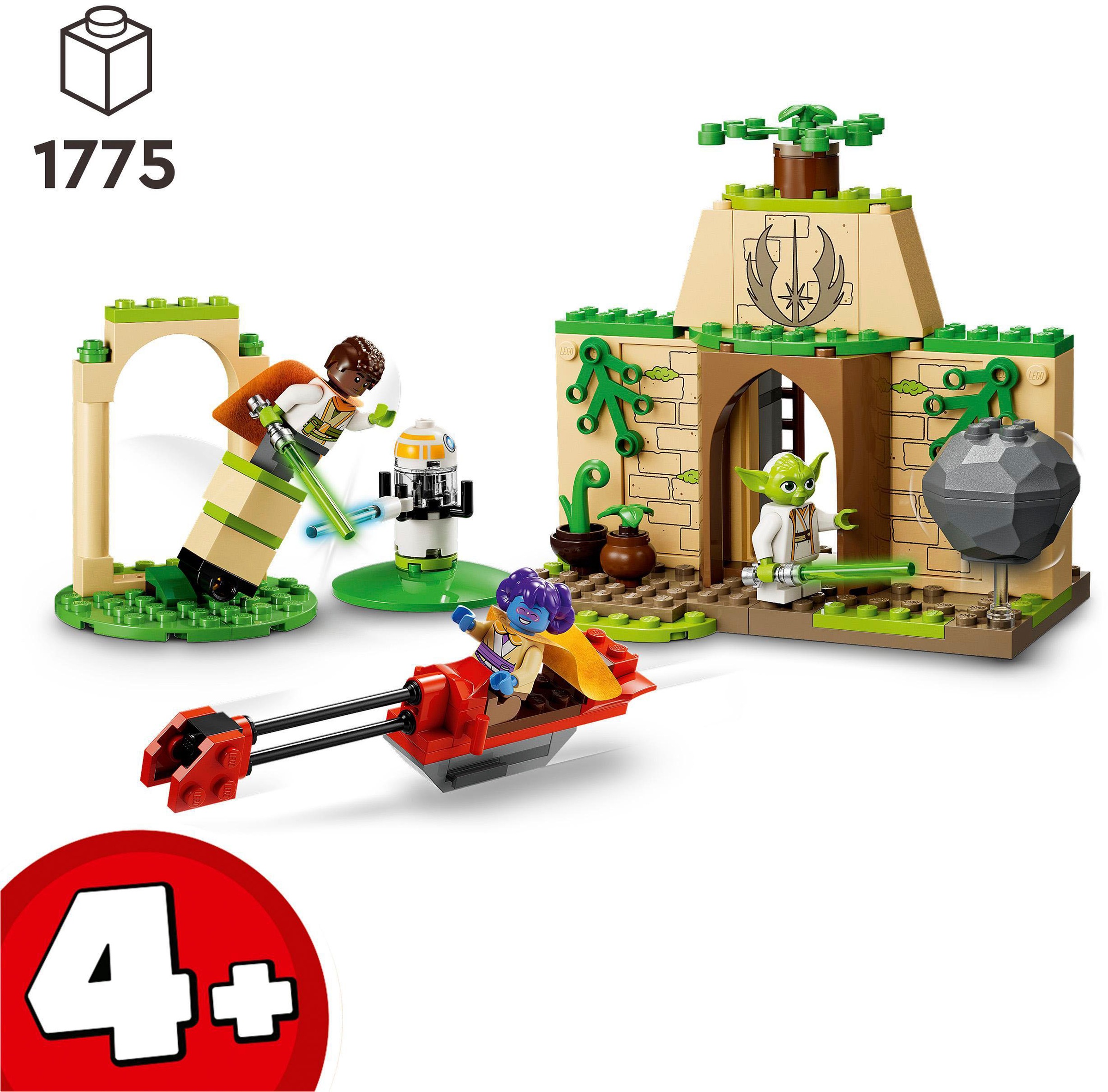 LEGO® Konstruktionsspielsteine »Tenoo Jedi Temple™ (75358), LEGO® Star Wars™«, (124 St.), Made in Europe