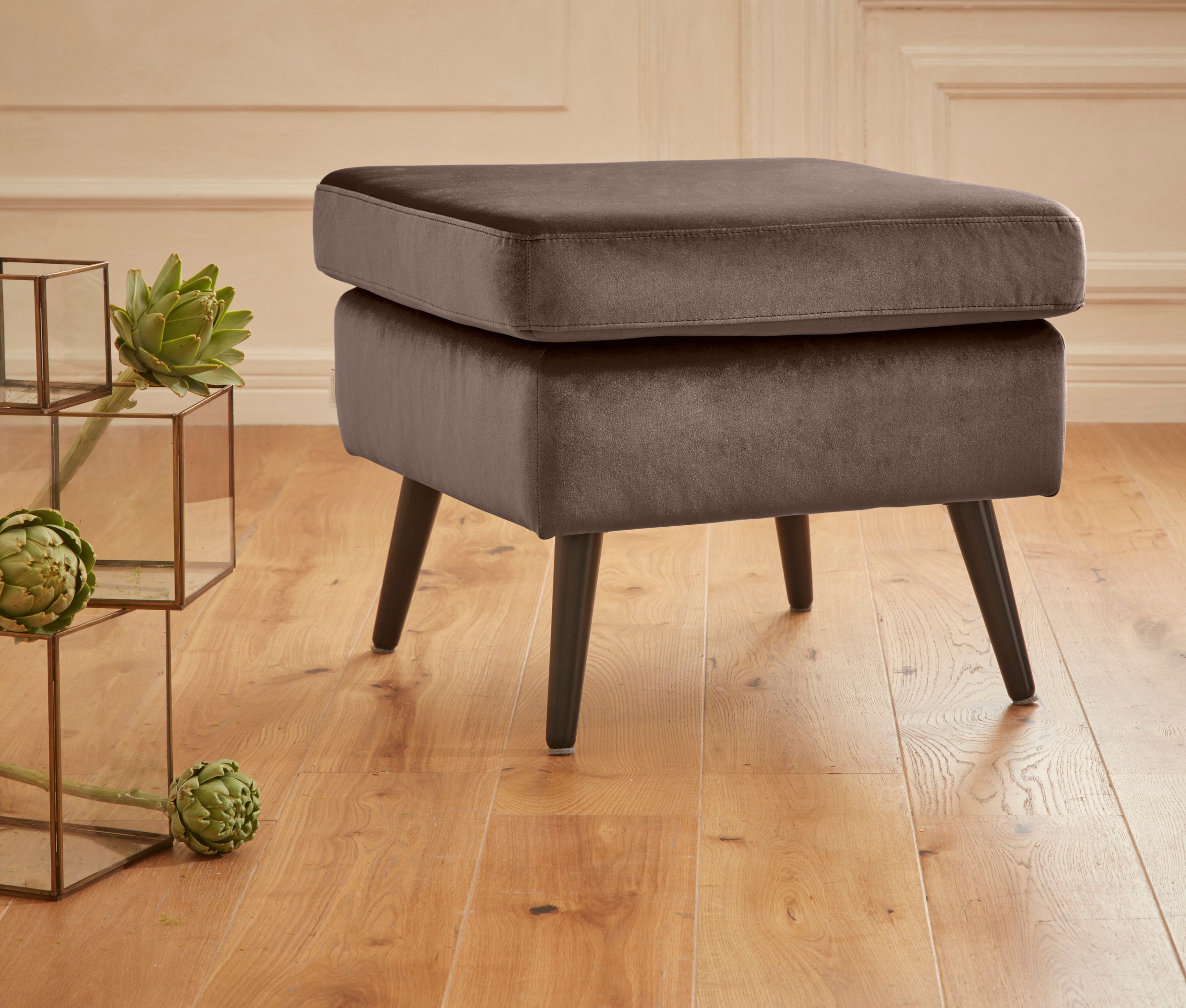 Home affaire Polsterhocker "Sallito" die kleinere Version von "Salla", in 6 günstig online kaufen