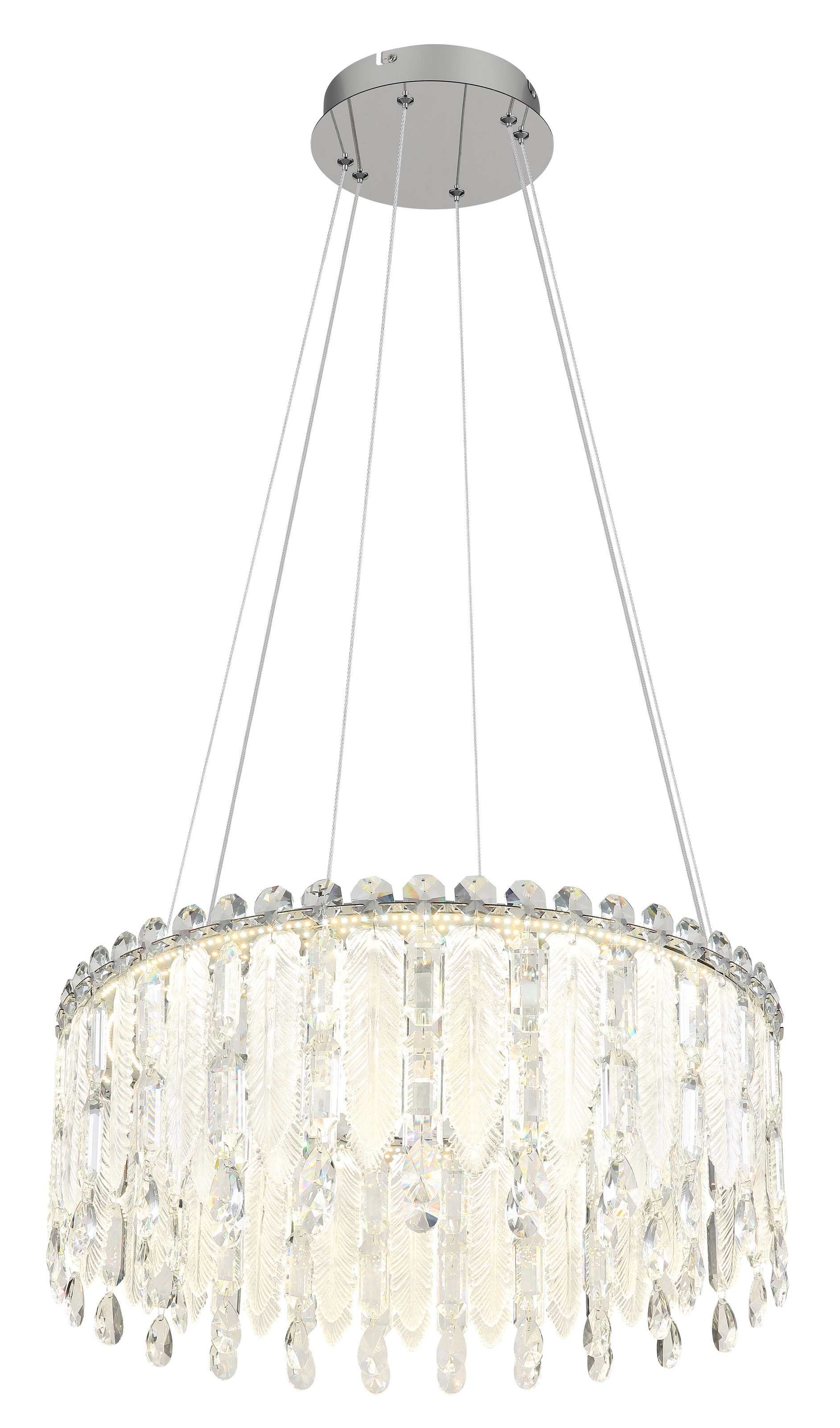 GLOBO LIGHTING Hängeleuchte »KLUNKA« LED-Modul 1 Stk. warmweiß - kaltweiß Hängelampe Esszimmer-Leuchte Esstischleuchte Wohnzimmer