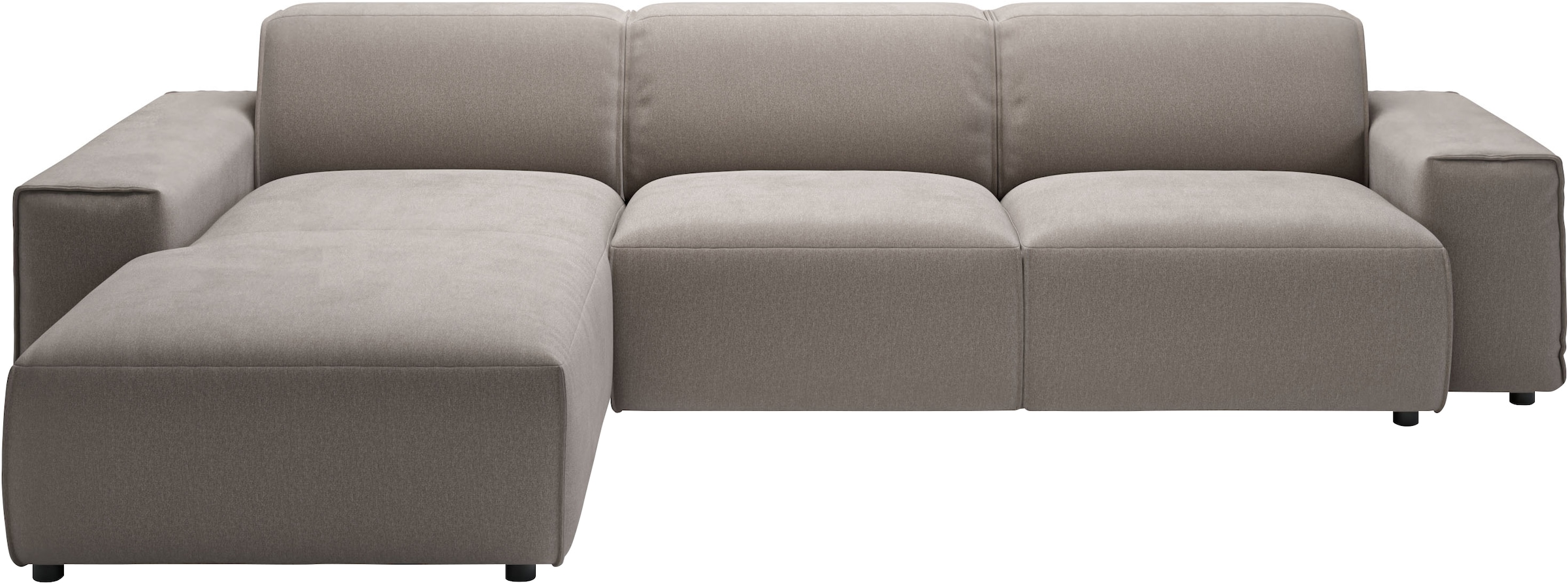 andas Ecksofa »Glimminge auch in Breitcord, Feincord, Bouclé + Easy care-Bezug«, L-Form, Breite 294, Zierkissen