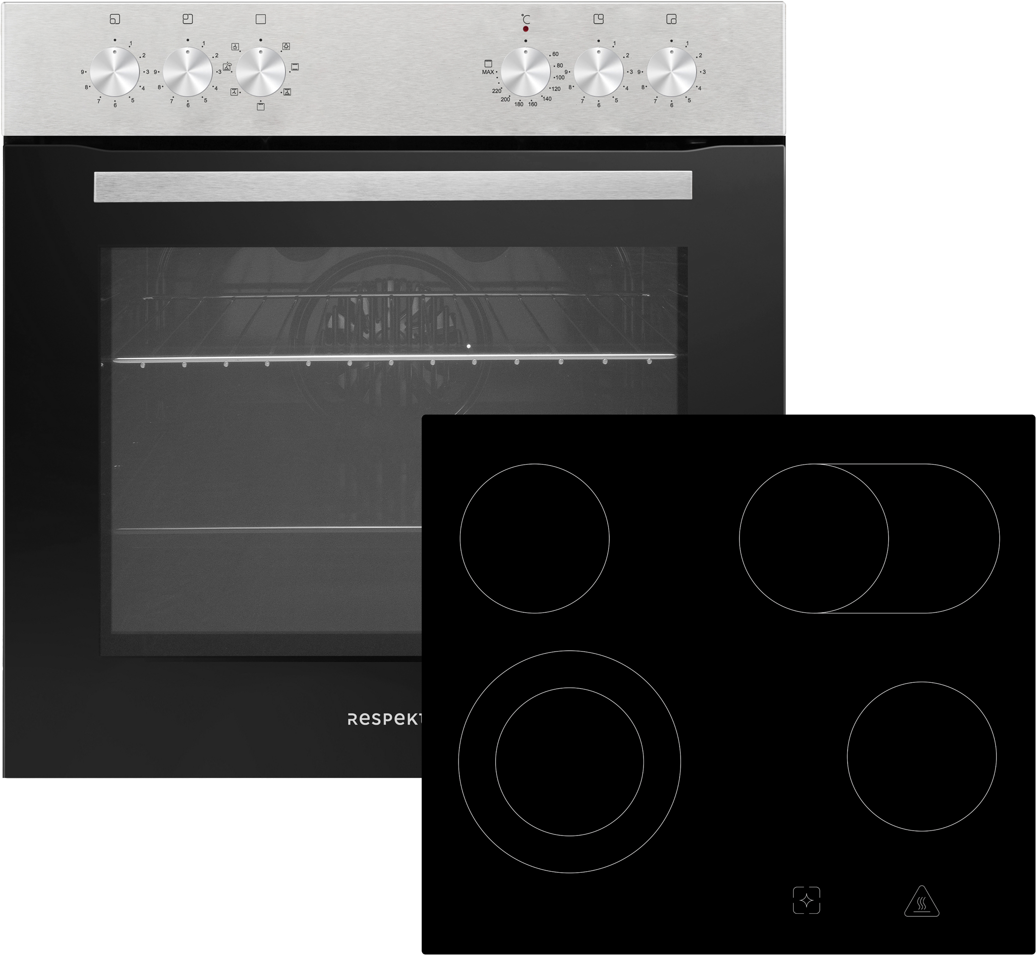 RESPEKTA Küchenzeile »Malia« Breite 280 cm, mit Soft-Close, in exklusiver K günstig online kaufen