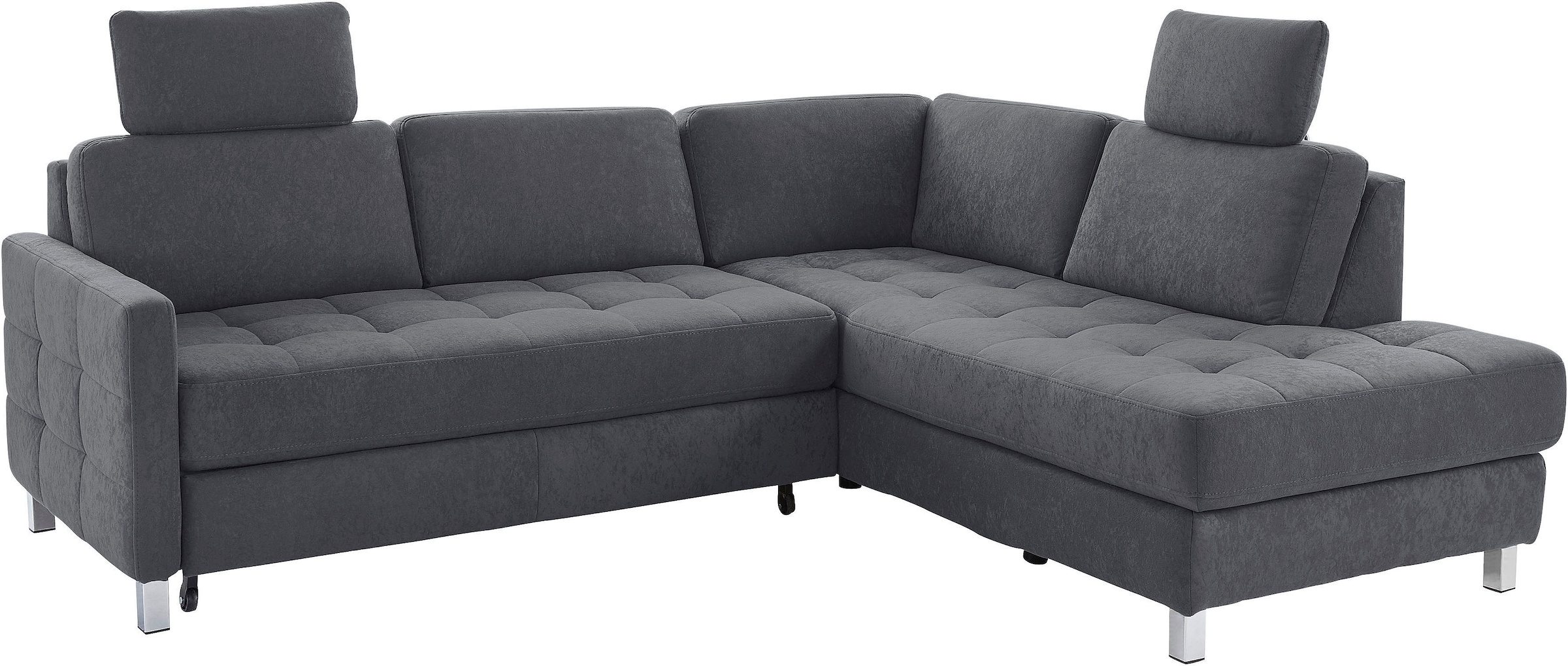 sit&more Ecksofa »Pablo L-Form«, wahlweise mit Bettfunktion