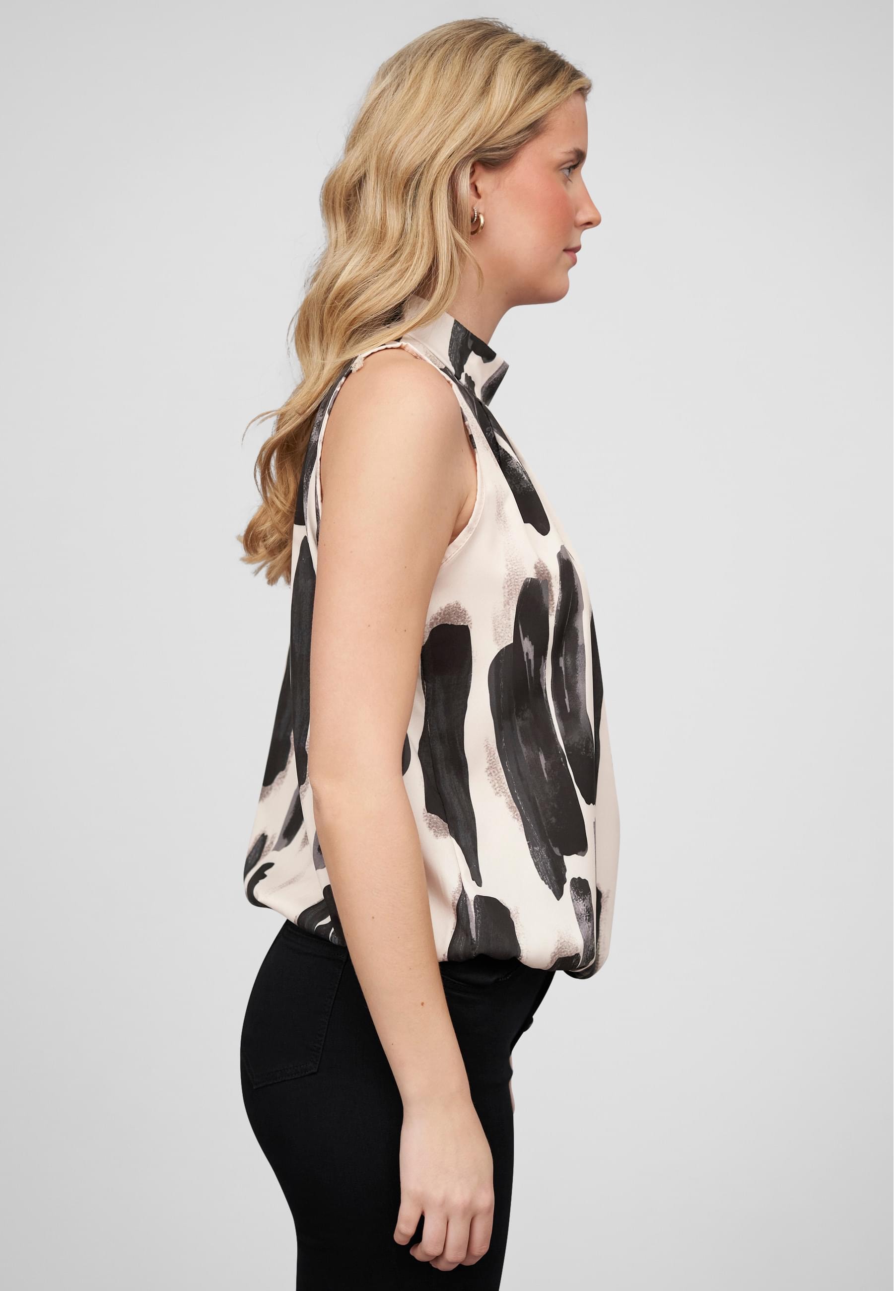 CLOUD 5IVE Klassische Bluse »CLOUD 5IVE Damen Cloud5ive Damen Choker Top mit Abstrakt Print«