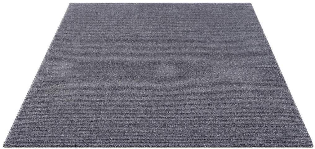 Carpet City Teppich »Friseé-Teppich FANCY900«, rechteckig, 12 mm Höhe, Läufer, Kurzflor, Einfarbig, 3D-Optik, Streifen Look, Wohnzimmer