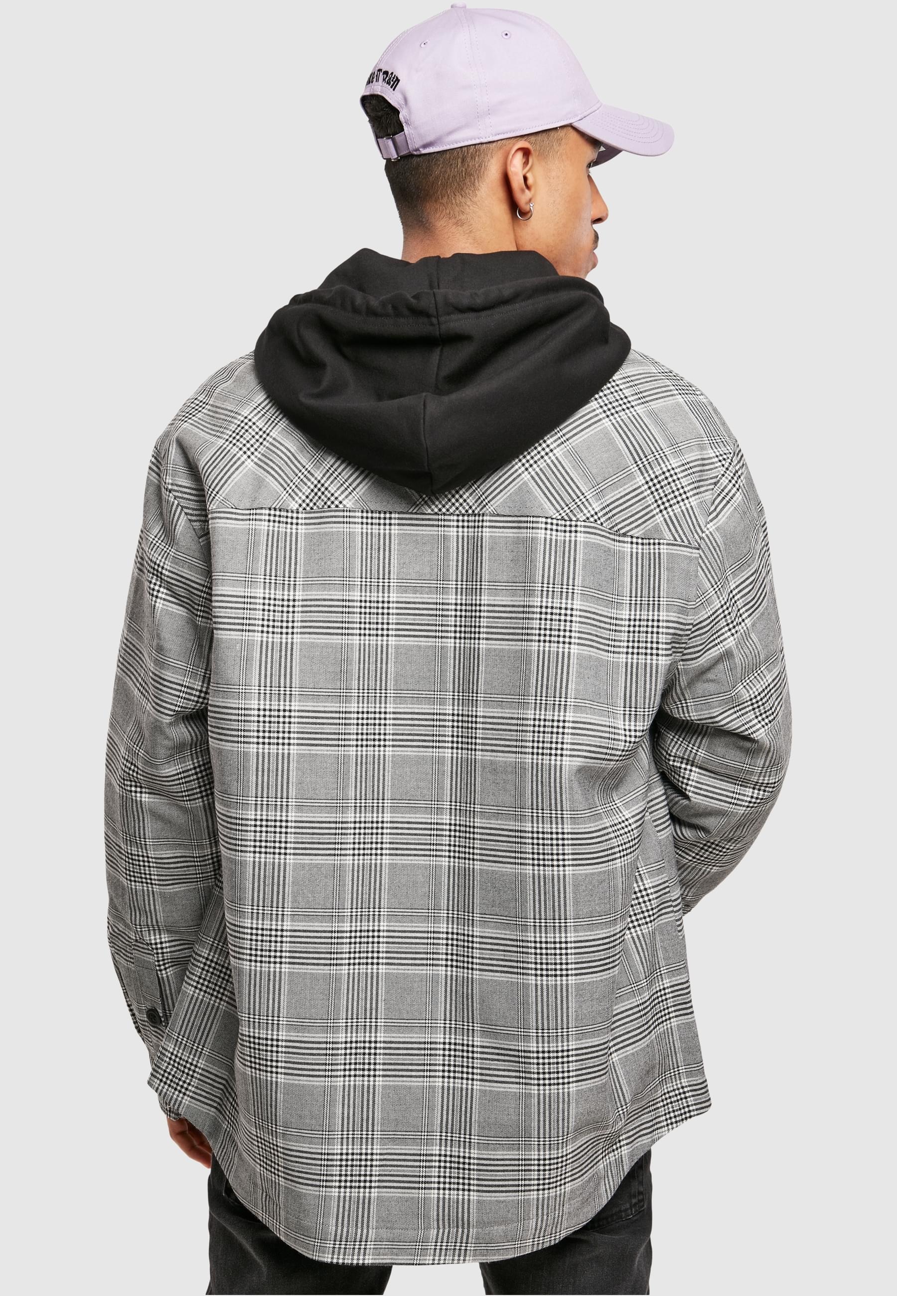 CAYLER & SONS Winterjacke »Cayler & Sons Herren Plaid Out Quilted Shirt Jacket« 1 Stk. tlg. ohne Kapuze