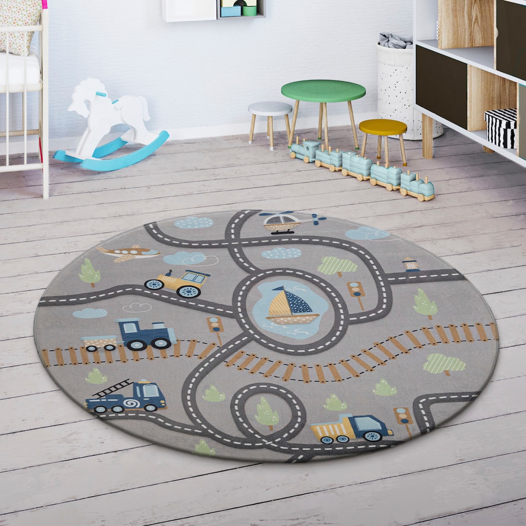 Paco Home Kinderteppich »Chicos 562«, rund