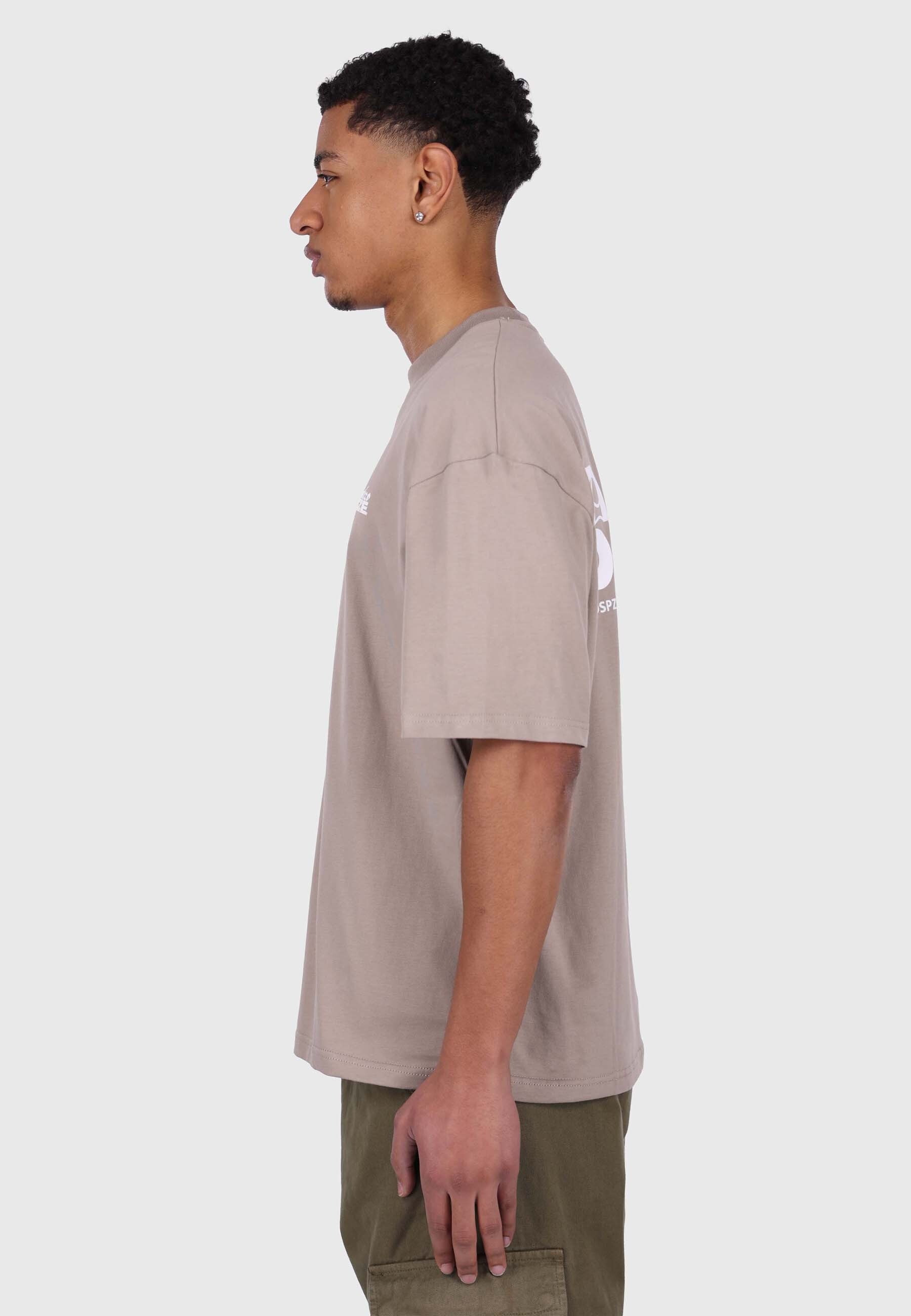 Dropsize T-Shirt »Dropsize HEAVY OVERSIZE DPSZE SPLIT FONT T-SHIRT« 1 Stk.