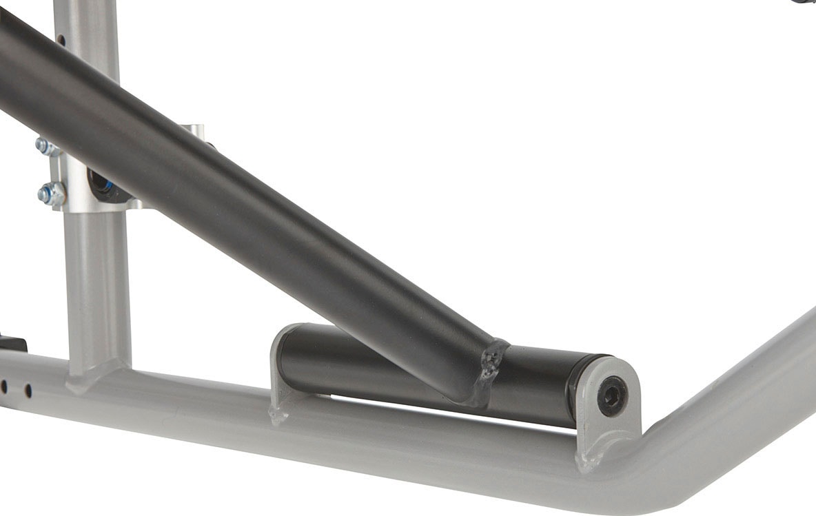 Bischoff & Bischoff Transportrollstuhl »S-Eco 300, variable Sitzbreiten«, abschwenkbare Beinstützen, Ankipphilfe