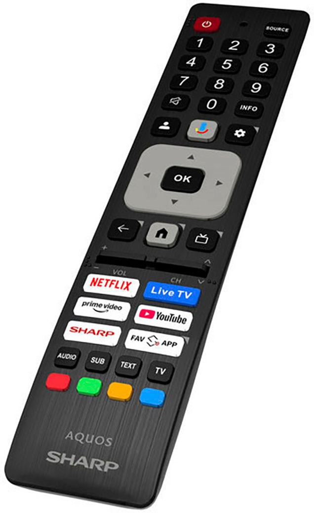 Sharp QLED-Fernseher »4T-C85HPx« 215 cm/85 ″ Smart-TV