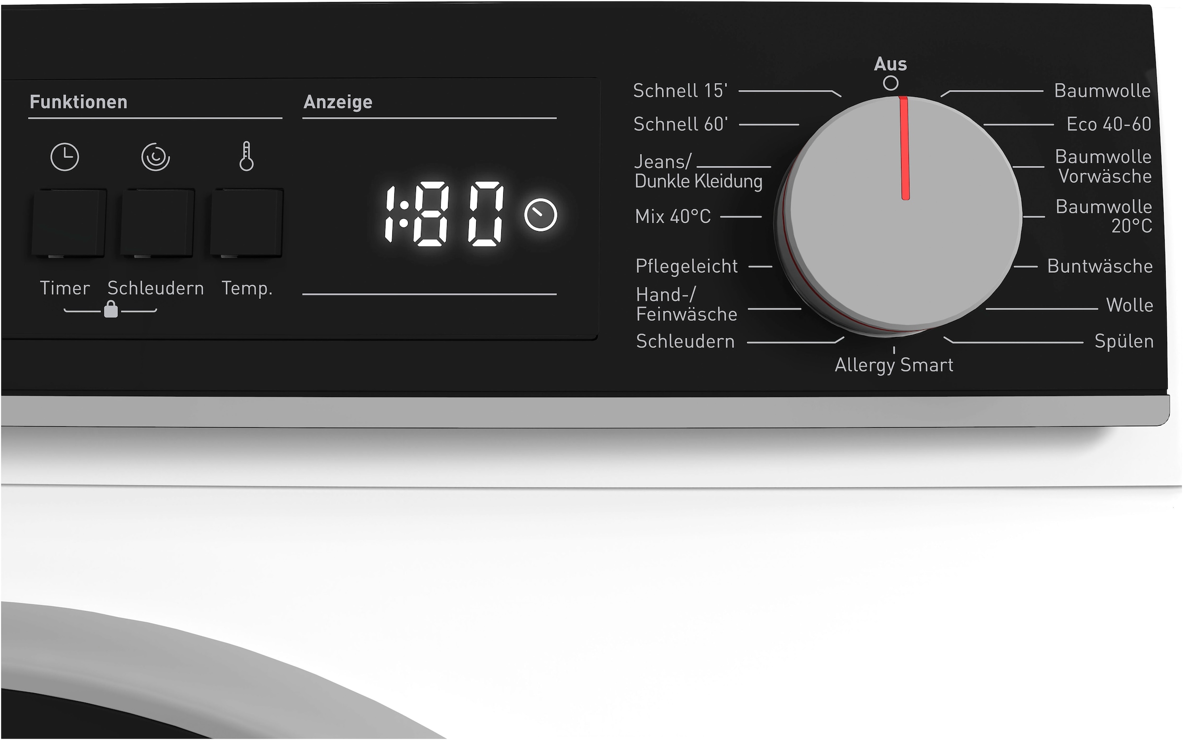 Sharp Waschmaschine »ES-NFA714BW1NA-DE«, 7 kg, 1400 U/min
