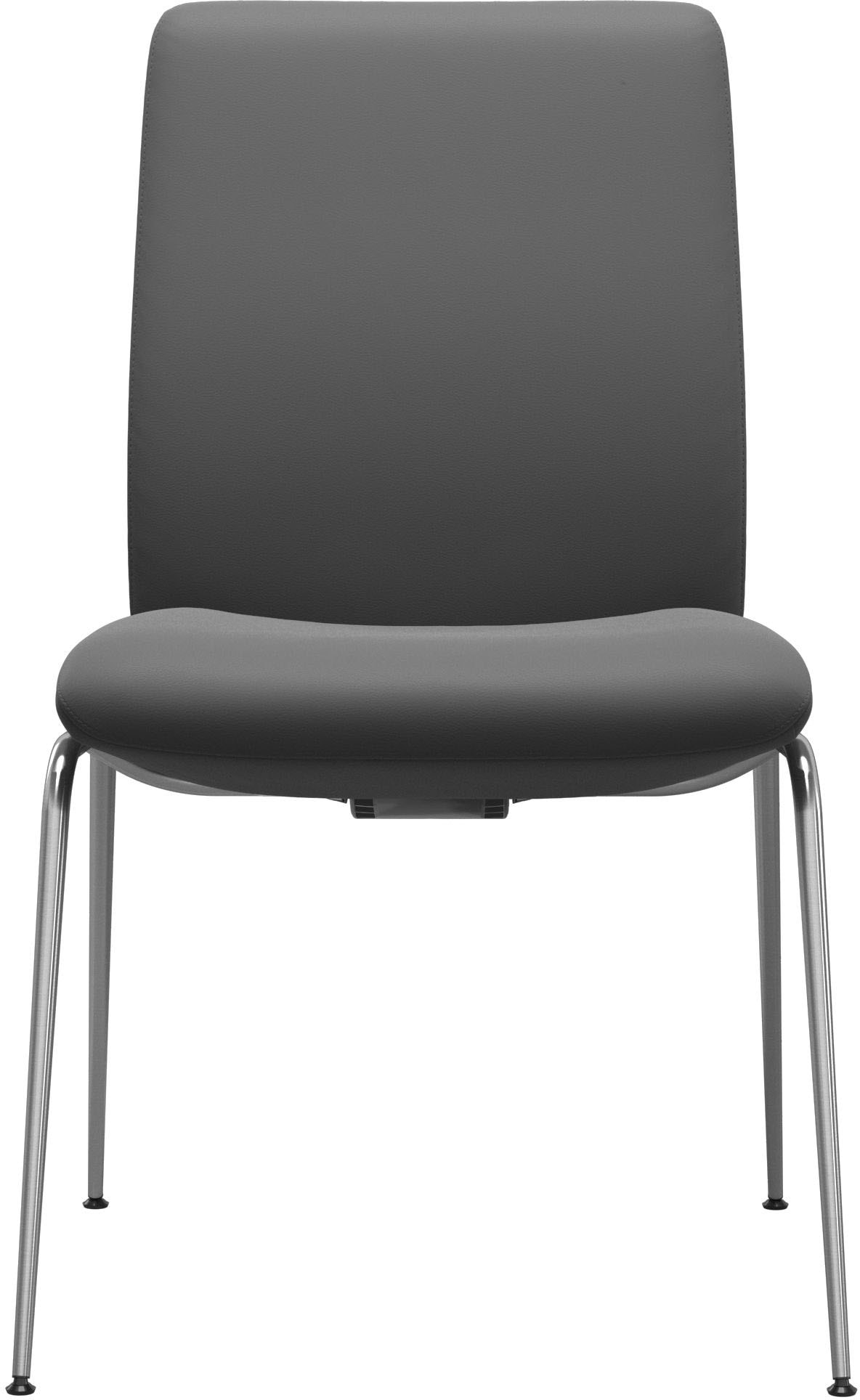 Stressless® Polsterstuhl »Laurel«, Leder BATICK, Low Back, Größe L, mit Beinen aus Stahl in Schwarz matt