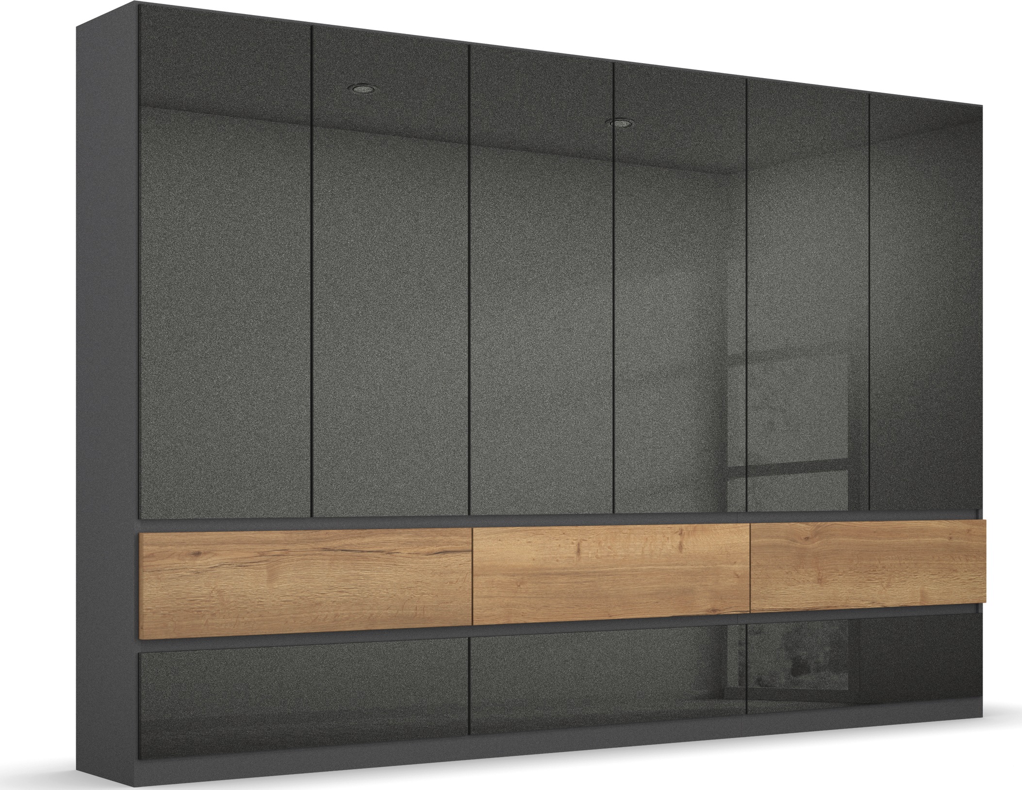 rauch Drehtürenschrank Winnipeg grifflose Front, Schubkästen günstig online kaufen
