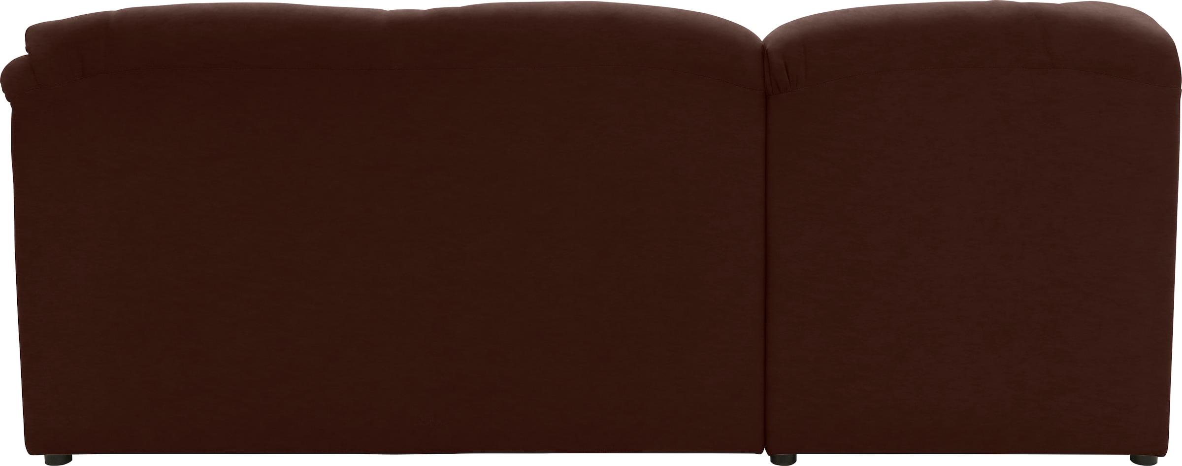 DOMO collection Ecksofa »Faenza für kleine Räume, Stellmaße 232,176cm, komfortabel, L-Form«, mit Ottomane, zeitlos, elegante Armlehnen, wahlweise mit Bettfunktion