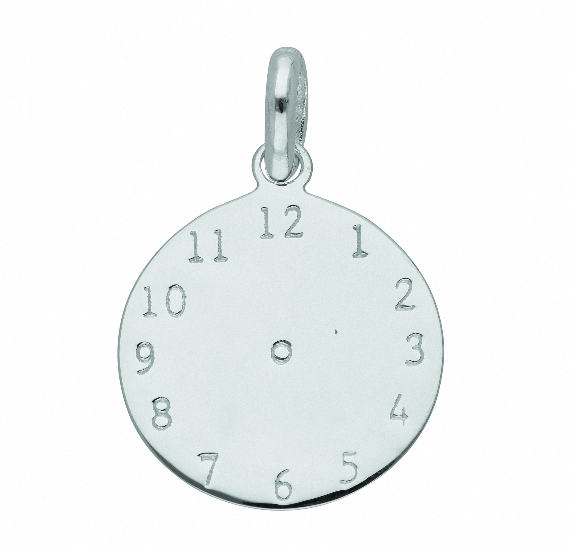 Adelia´s Kette mit Anhänger »925 Silber Anhänger Taufuhr Ø 15 5 mm« Schmuckset - Set mit Halskette