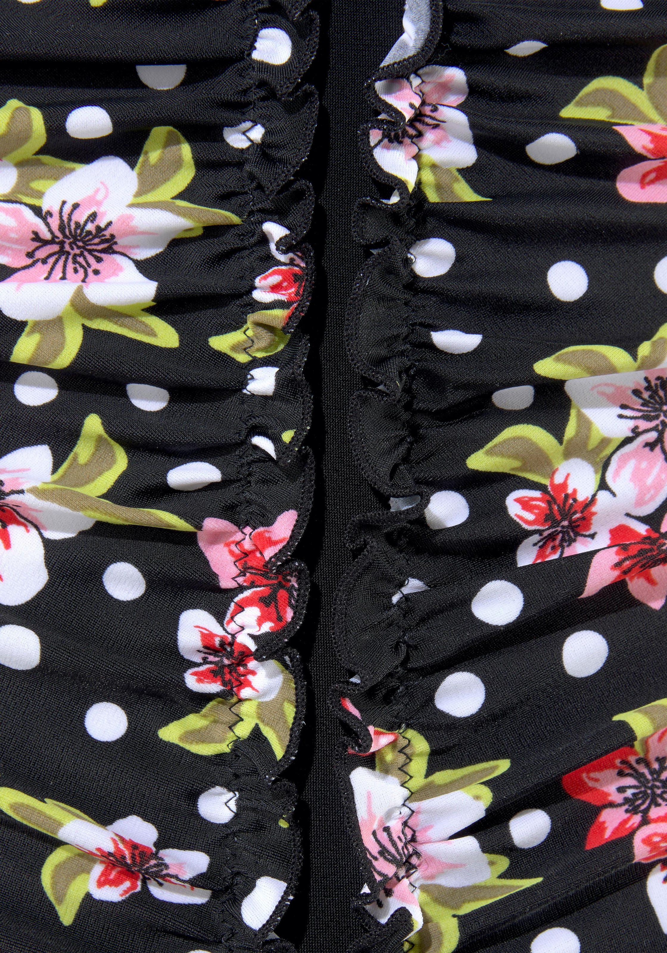 4. Bild von LASCANA Badeanzug, mit floralem Print und Shaping-Effekt
