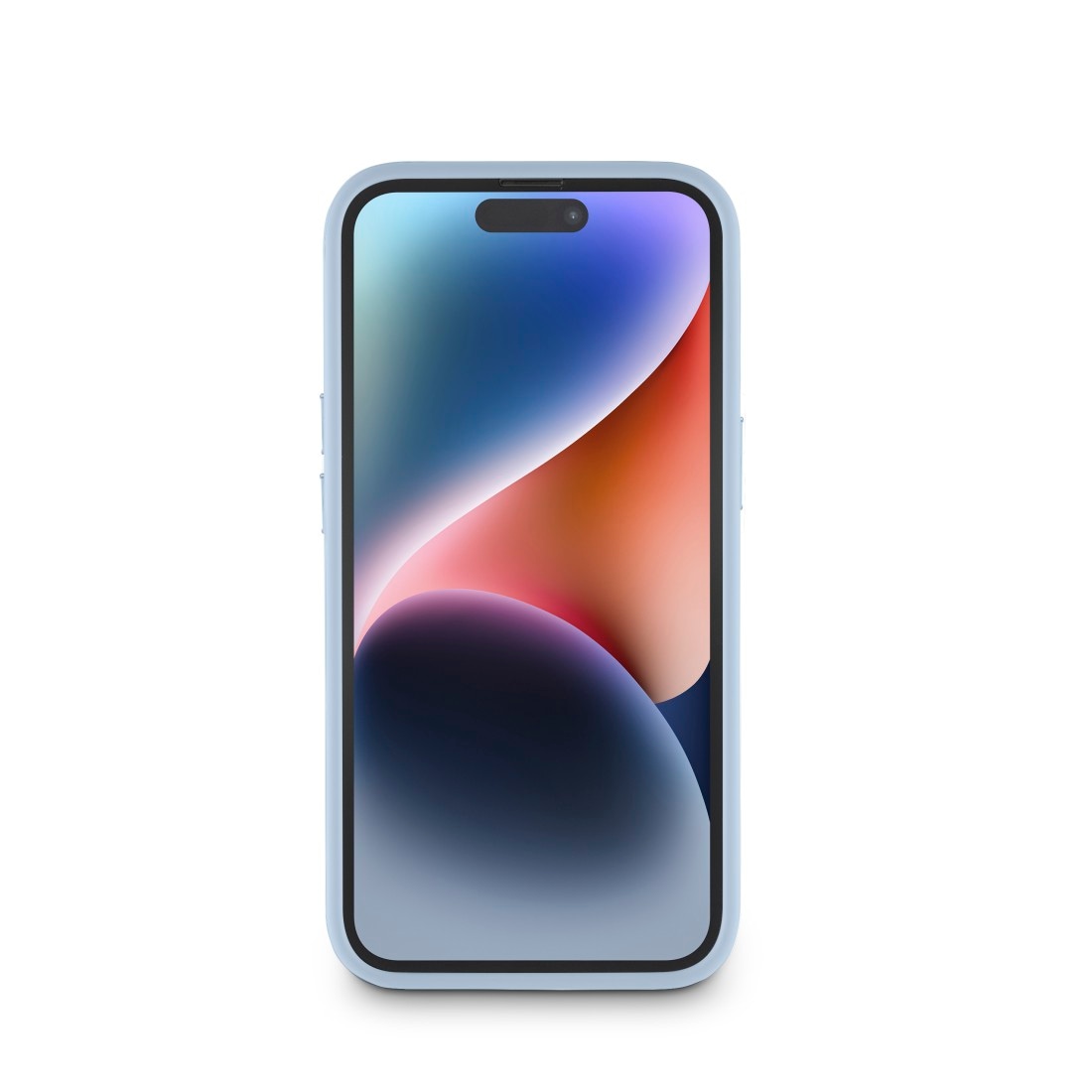 Hama Smartphone-Hülle »Handyhülle für Apple iPhone 15 Plus, durchsichtig Blau, stabil«, iPhone 15 Plus