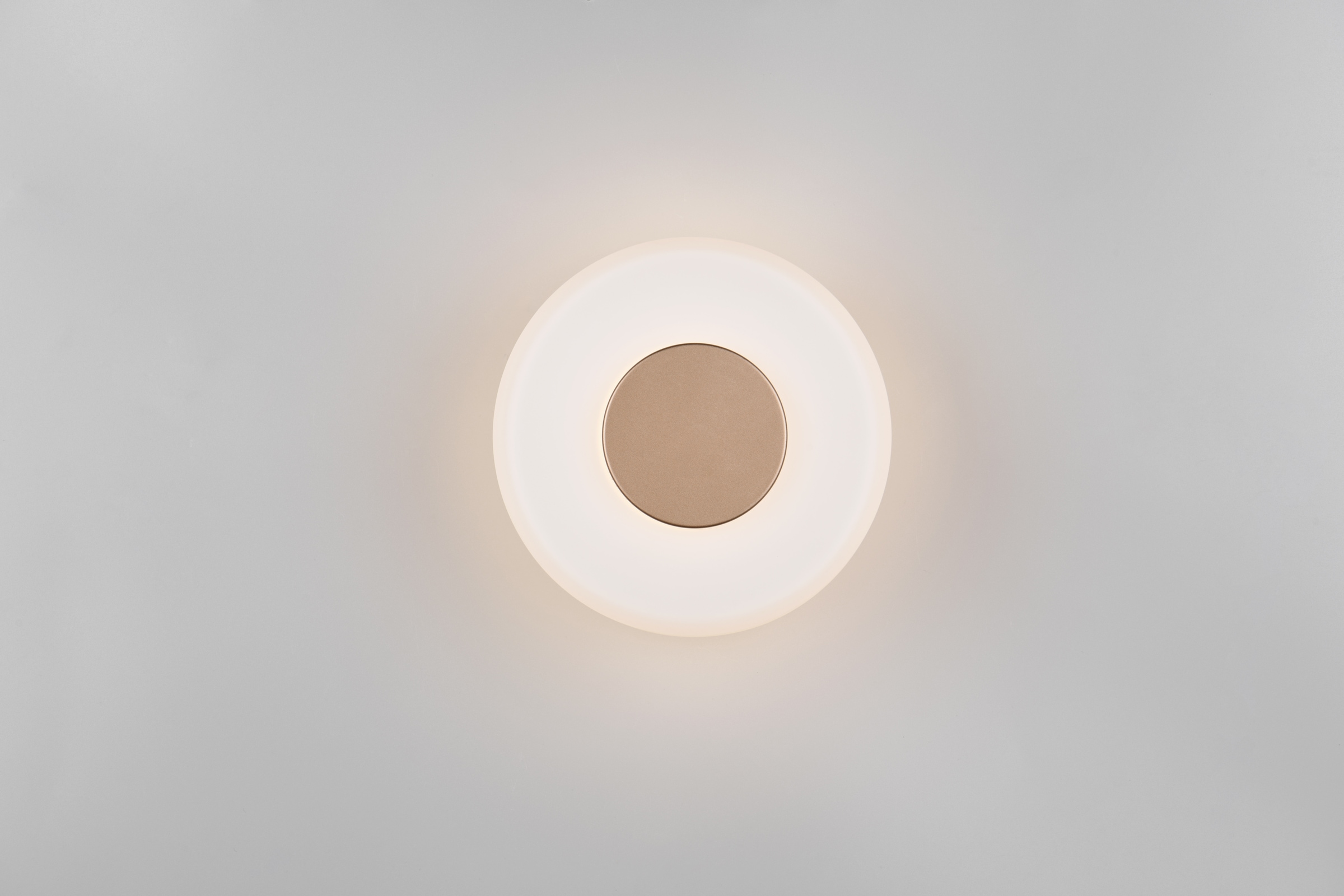 TRIO Leuchten LED Wandleuchte »CELESTE, LED Wandlampe aus Metall und Glas Ø 22cm, 10W 1100 Lumen«, 1 flammig, Leuchtmittel LED-Board | LED fest integriert, 3-Stufen dimmbar über Wandschalter, elegante moderne Wandlampe Flur