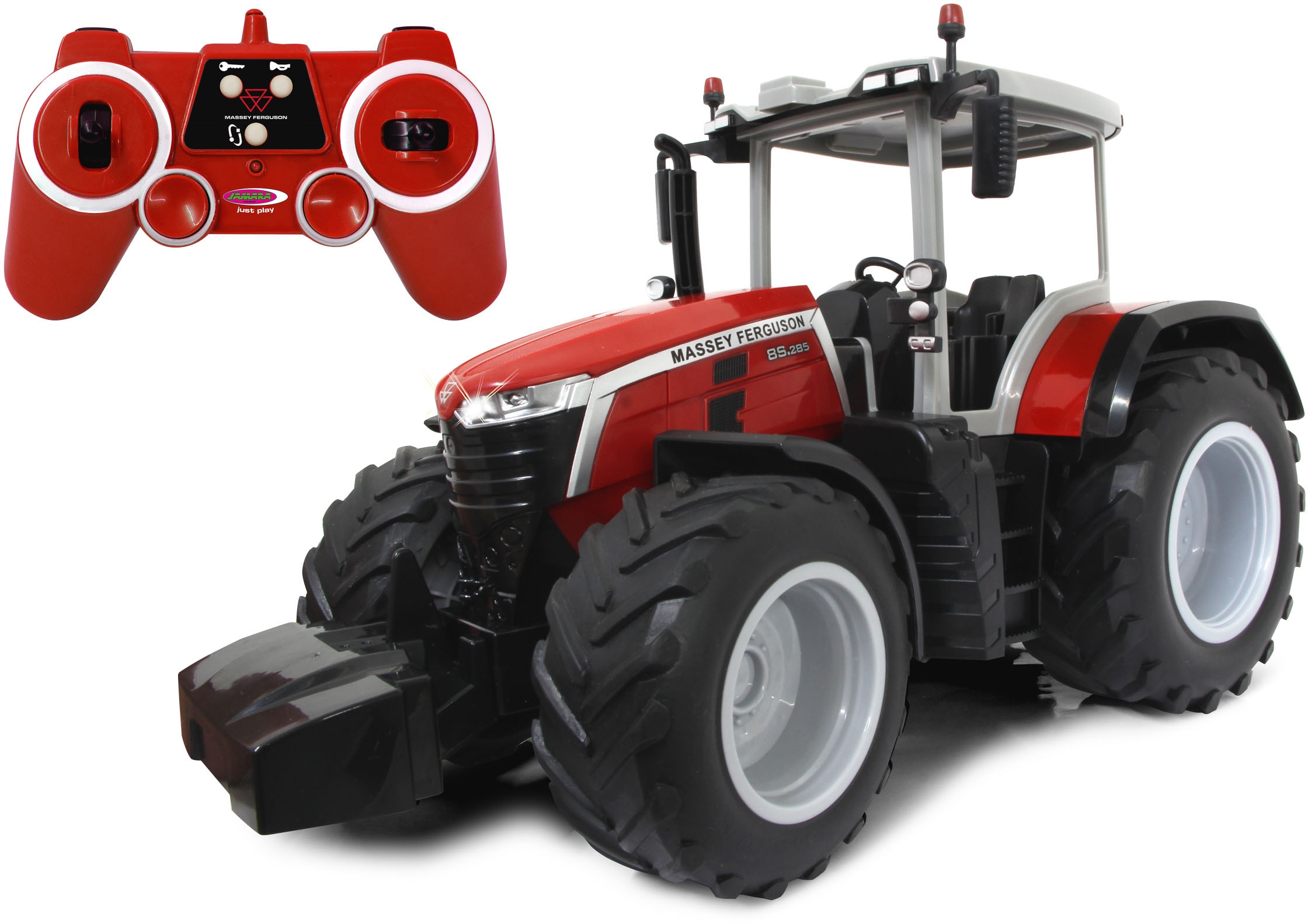 Jamara RC-Traktor »Massey Ferguson 8S.285, 1:16, 2,4Ghz«, mit Licht und Sound